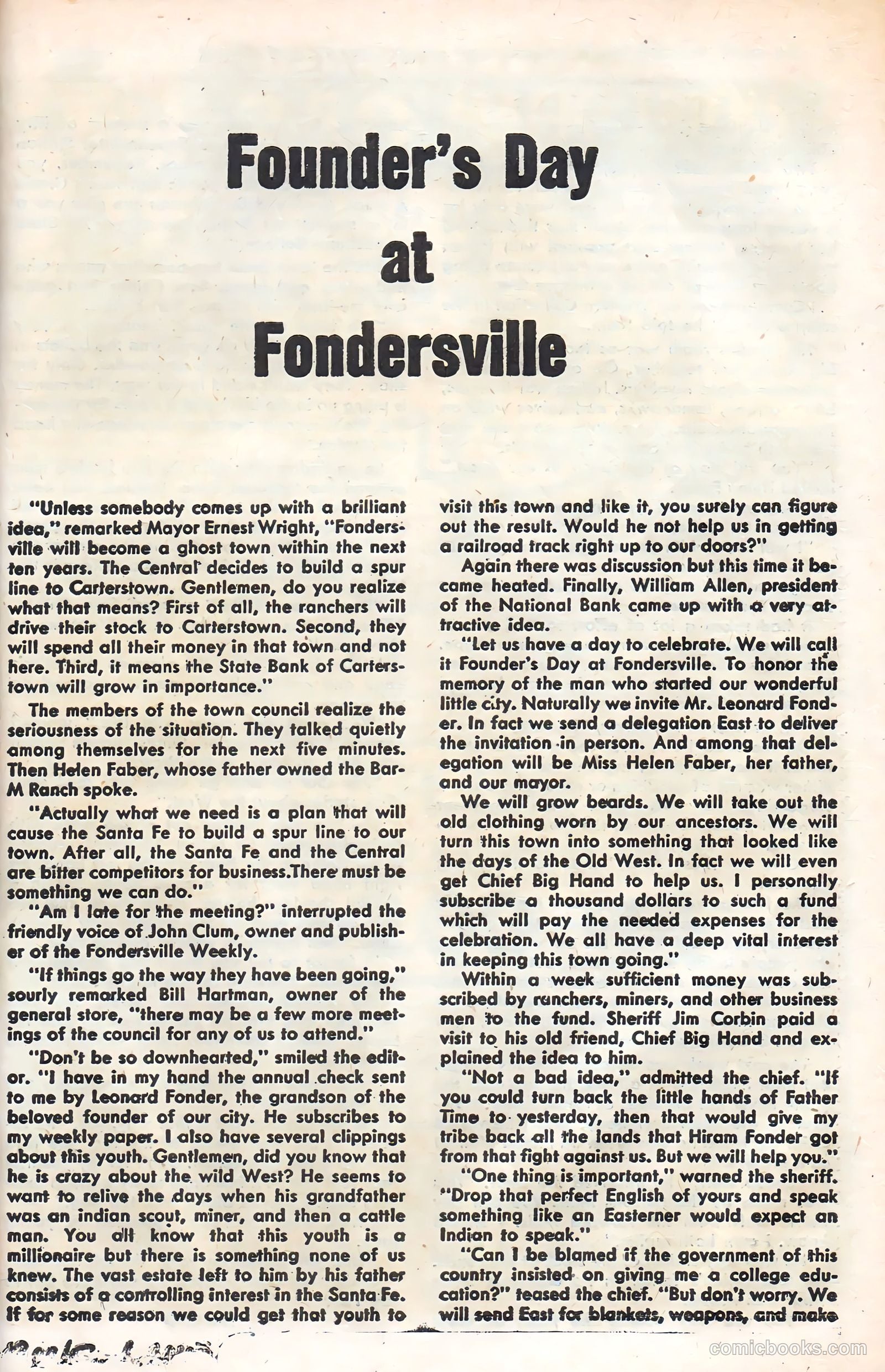 Rocky Lane Western #79 — page 51 of 68