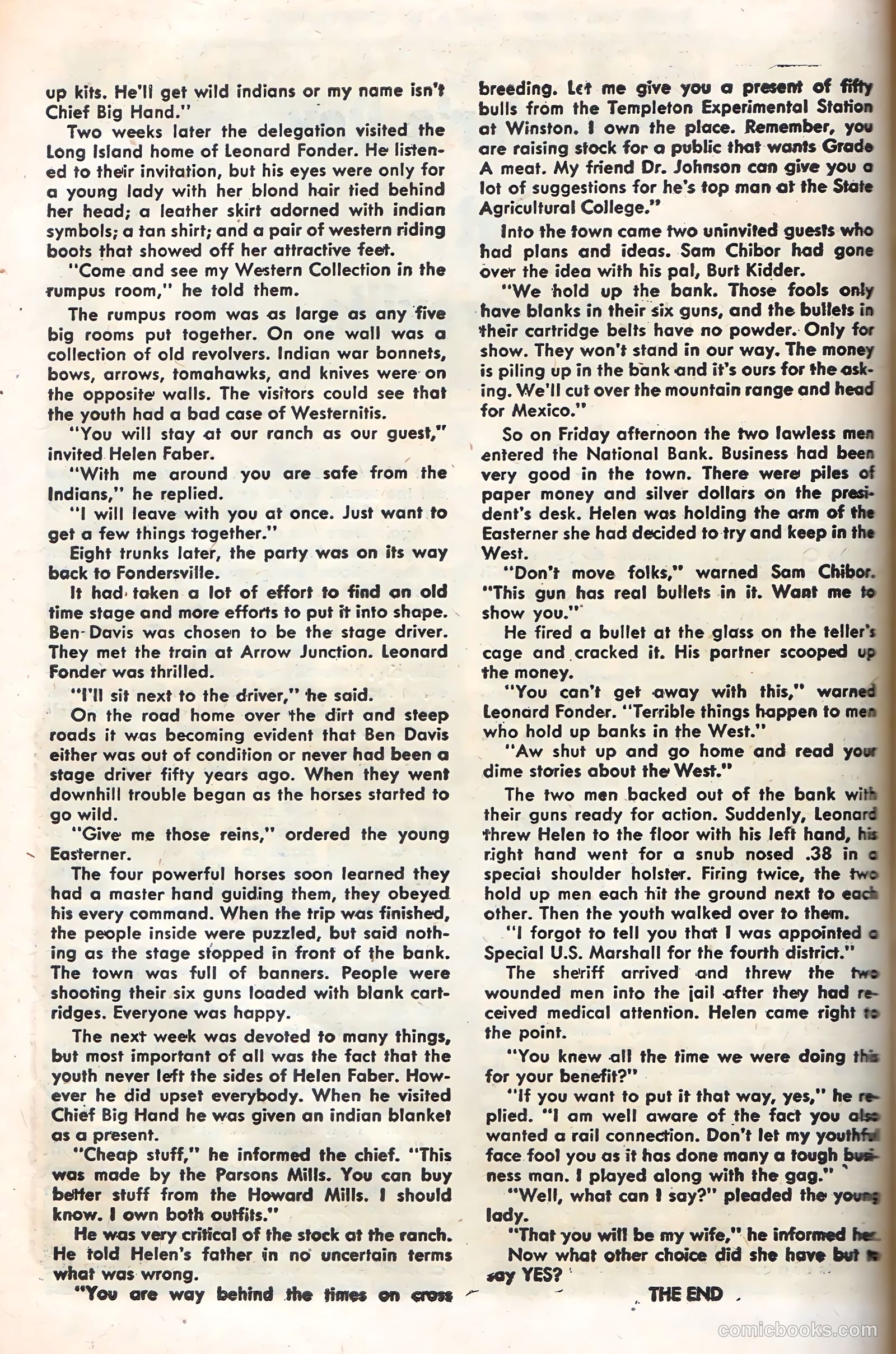 Rocky Lane Western #79 — page 52 of 68