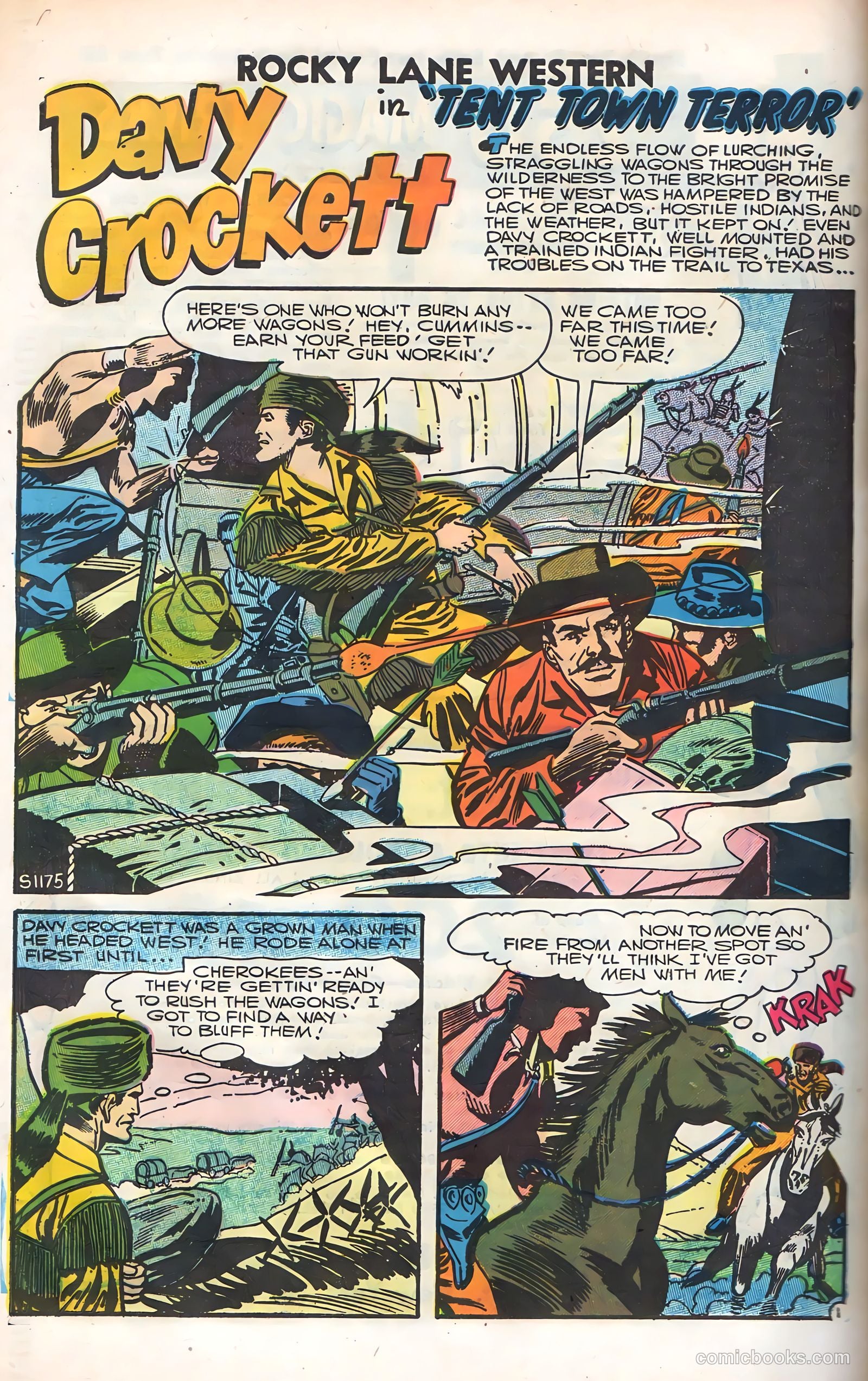 Rocky Lane Western #79 — page 54 of 68