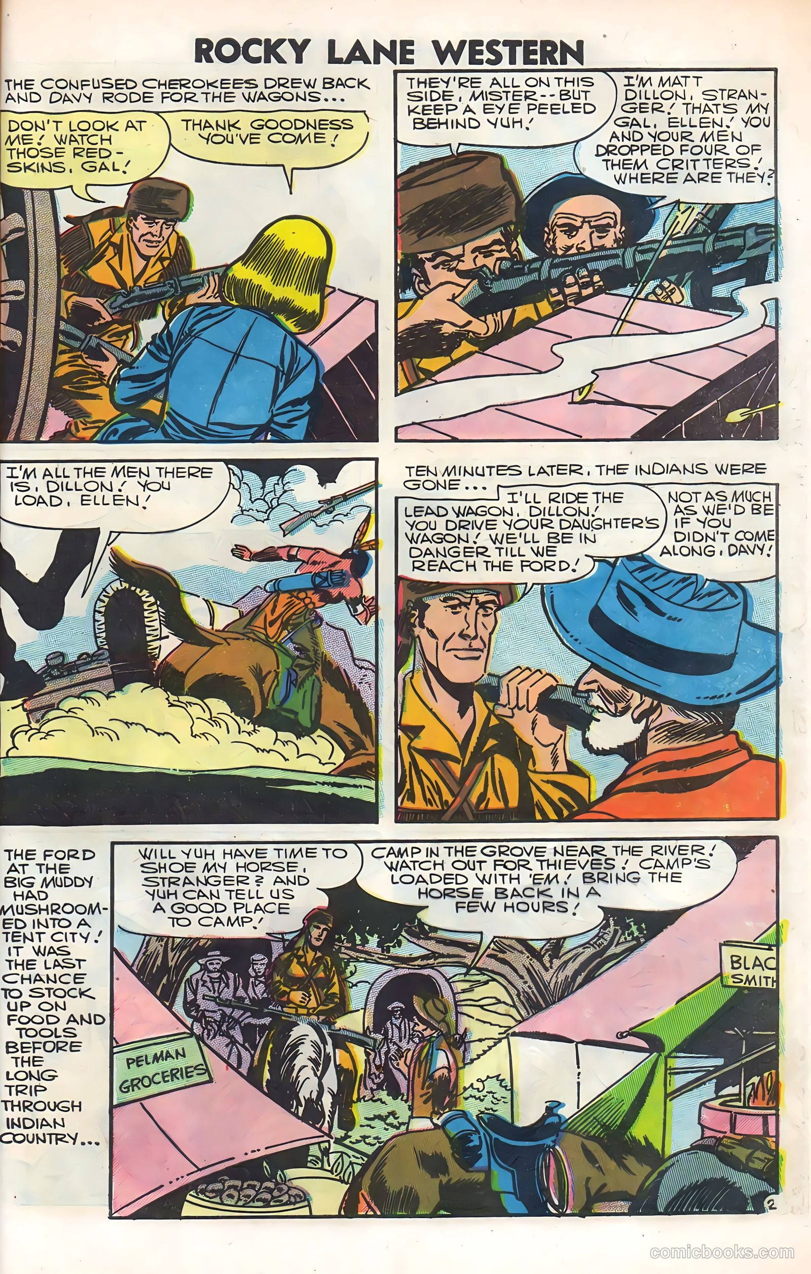 Rocky Lane Western #79 — page 55 of 68