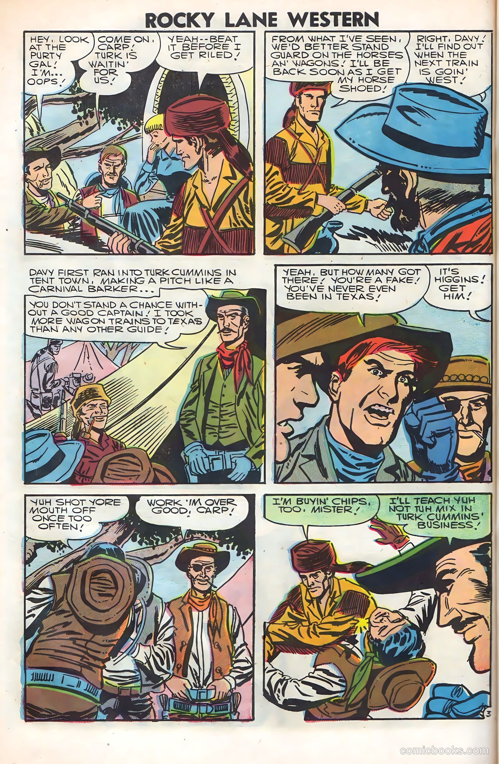 Rocky Lane Western #79 — page 56 of 68