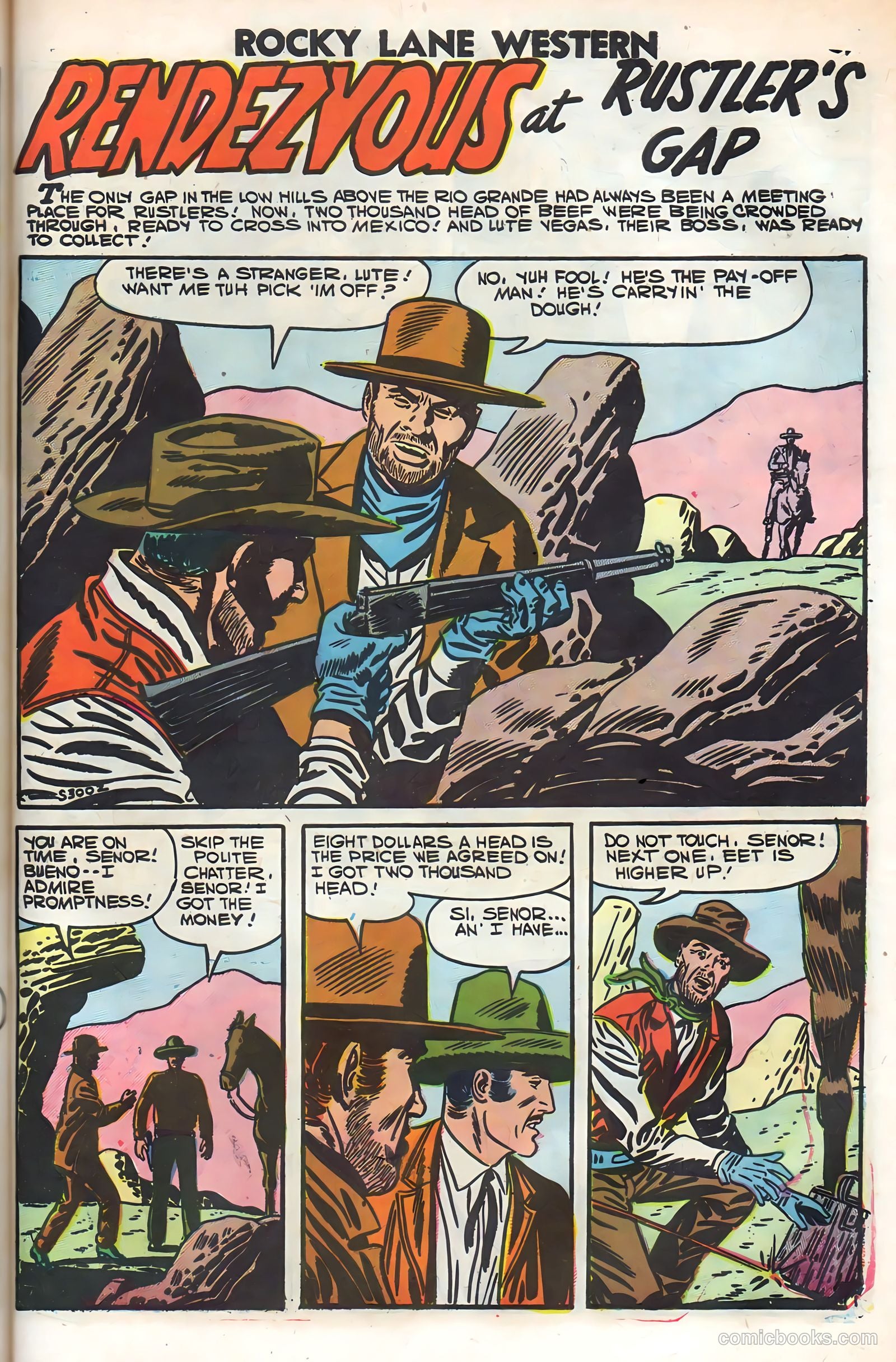 Rocky Lane Western #79 — page 59 of 68