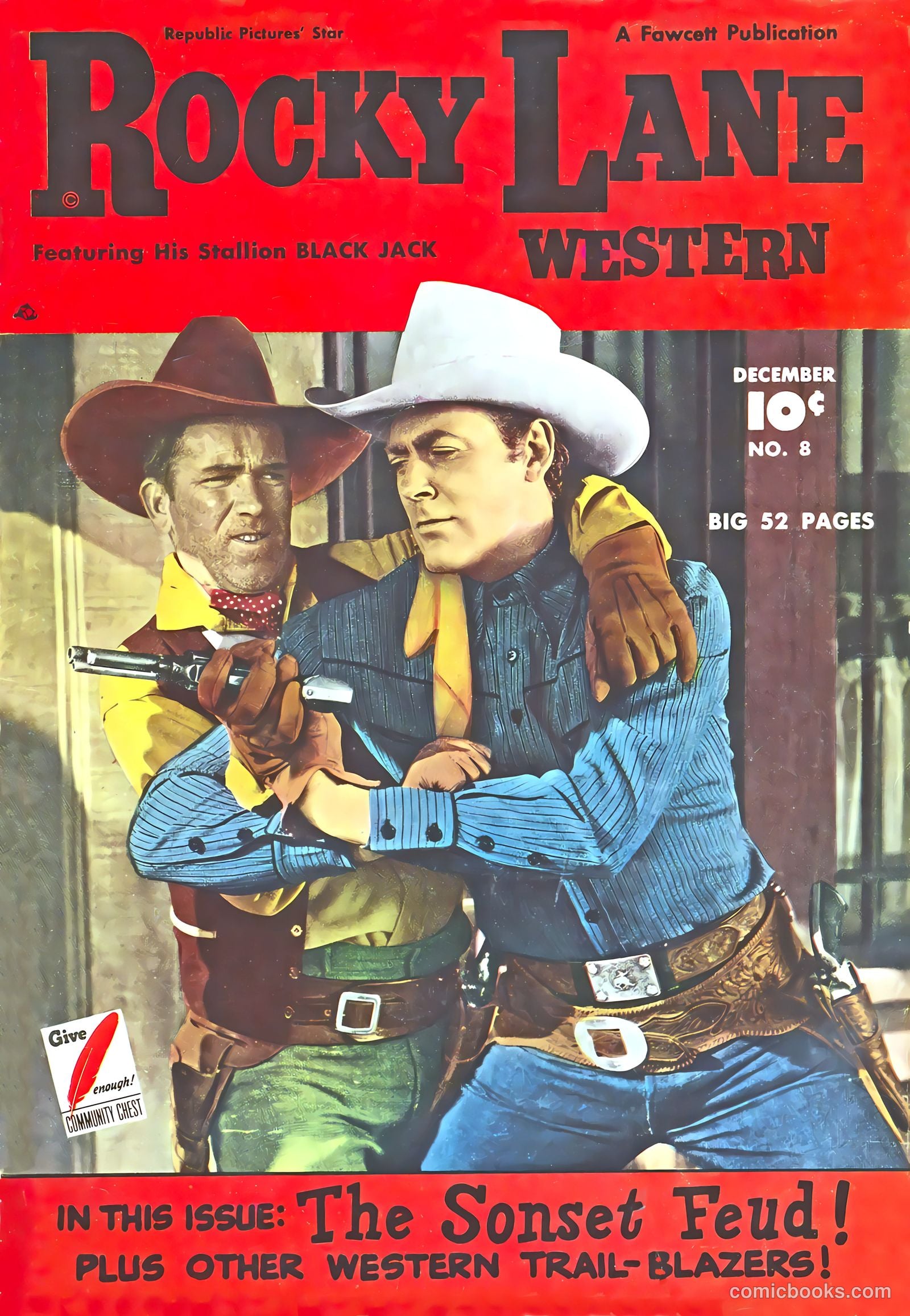 Rocky Lane Western #8 — page 1 of 52
