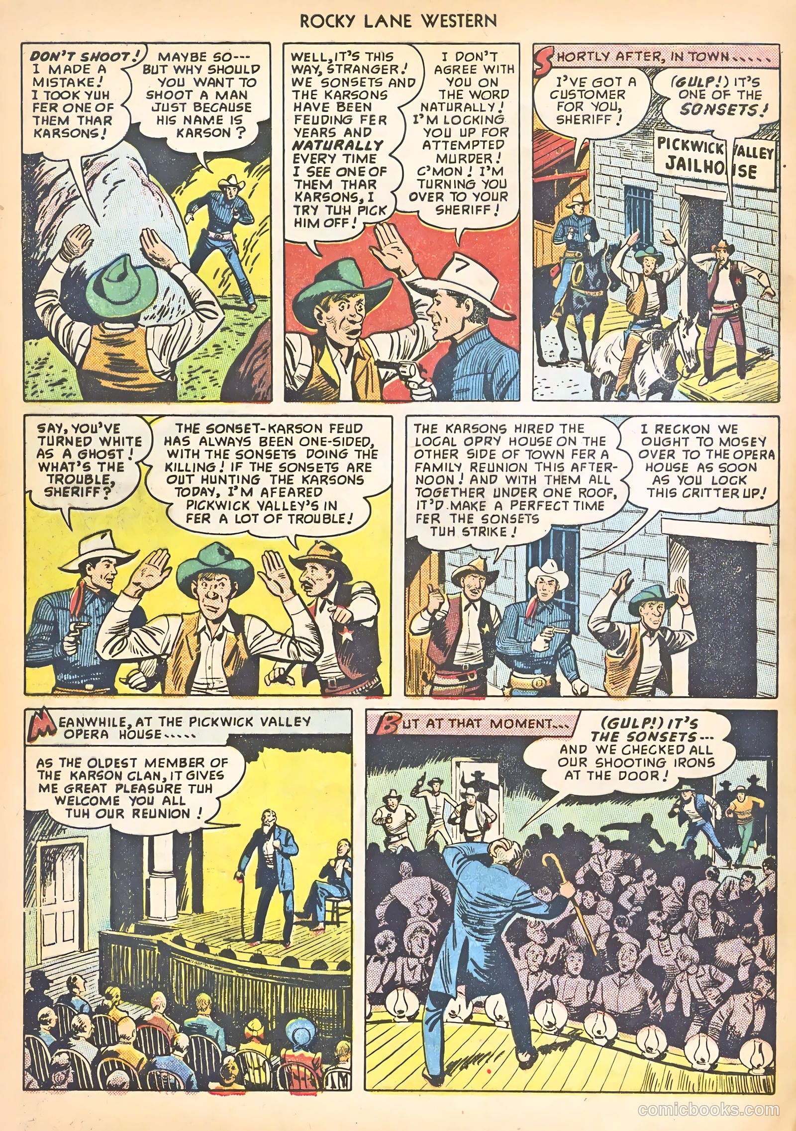 Rocky Lane Western #8 — page 4 of 52