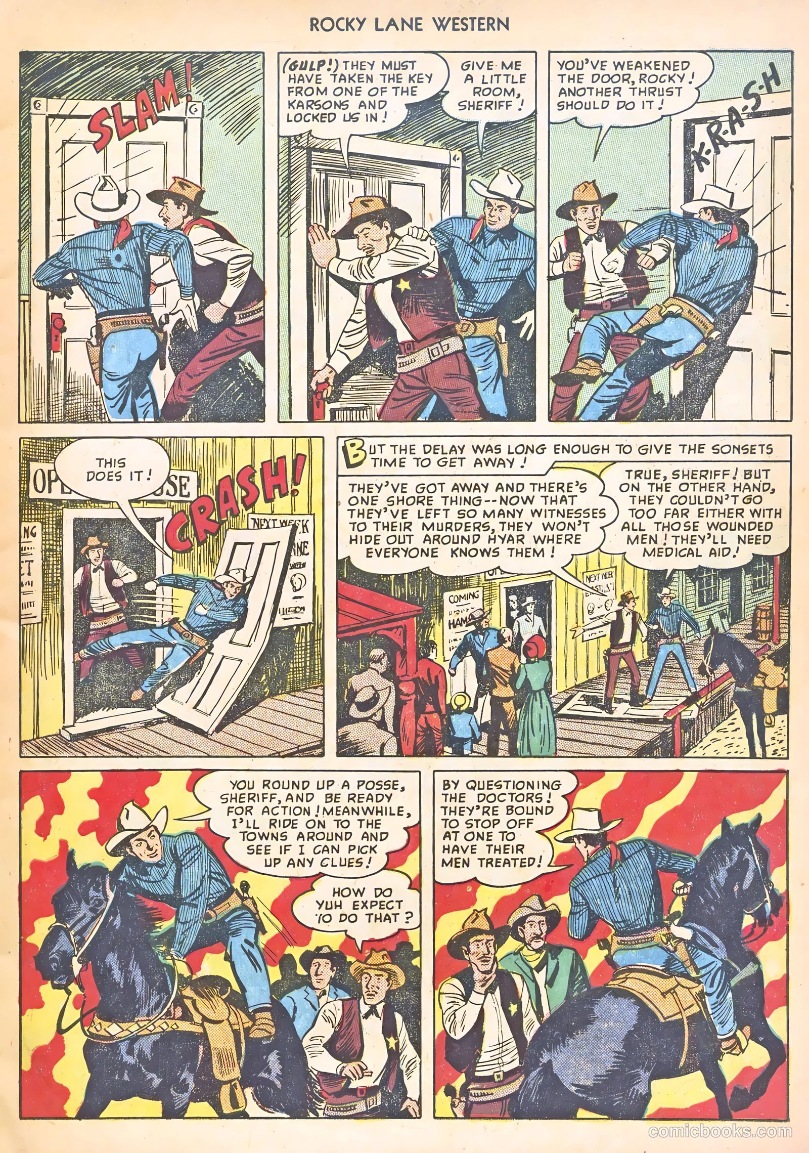 Rocky Lane Western #8 — page 7 of 52