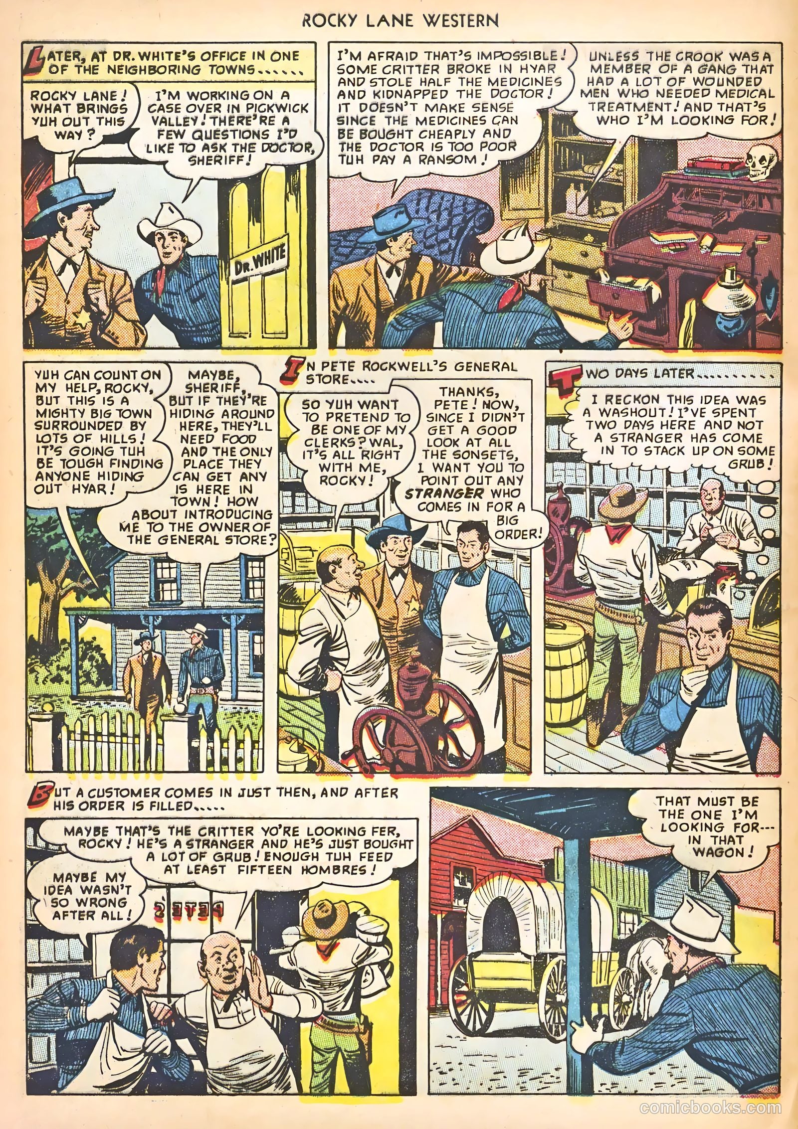 Rocky Lane Western #8 — page 8 of 52