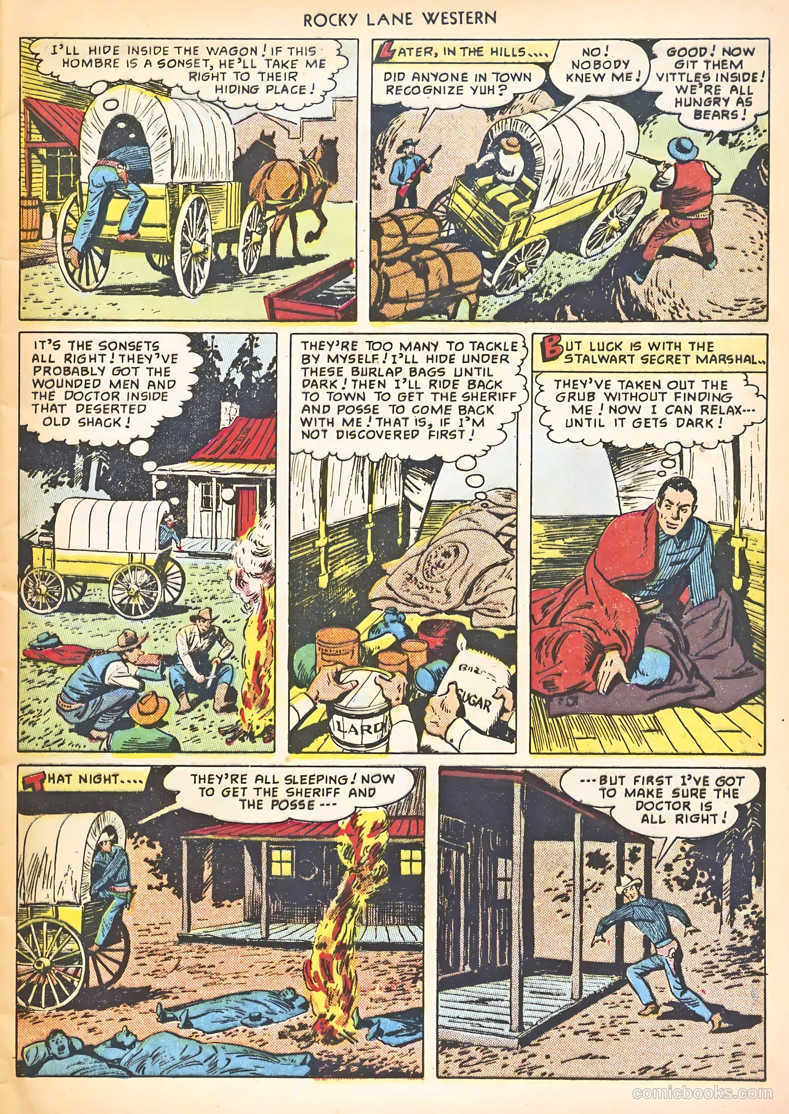 Rocky Lane Western #8 — page 9 of 52