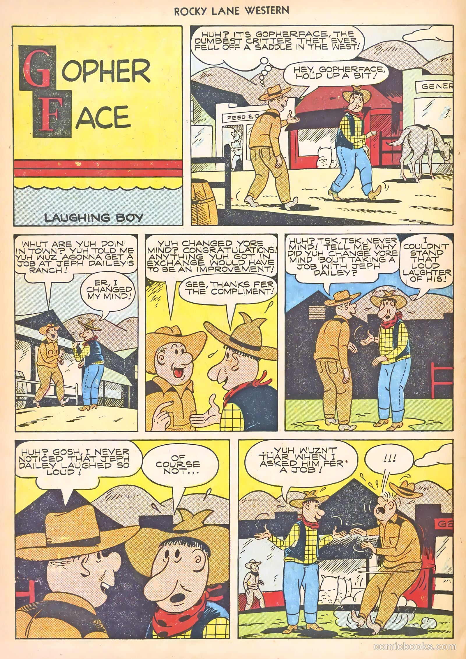 Rocky Lane Western #8 — page 14 of 52