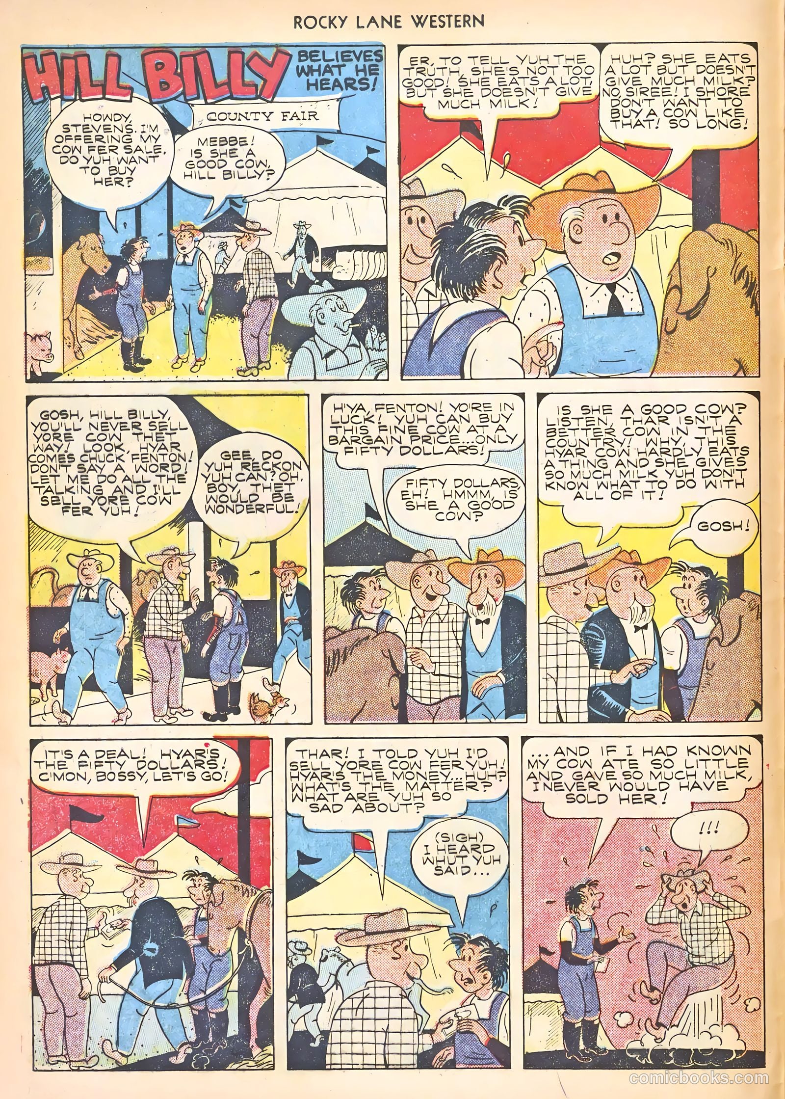 Rocky Lane Western #8 — page 16 of 52