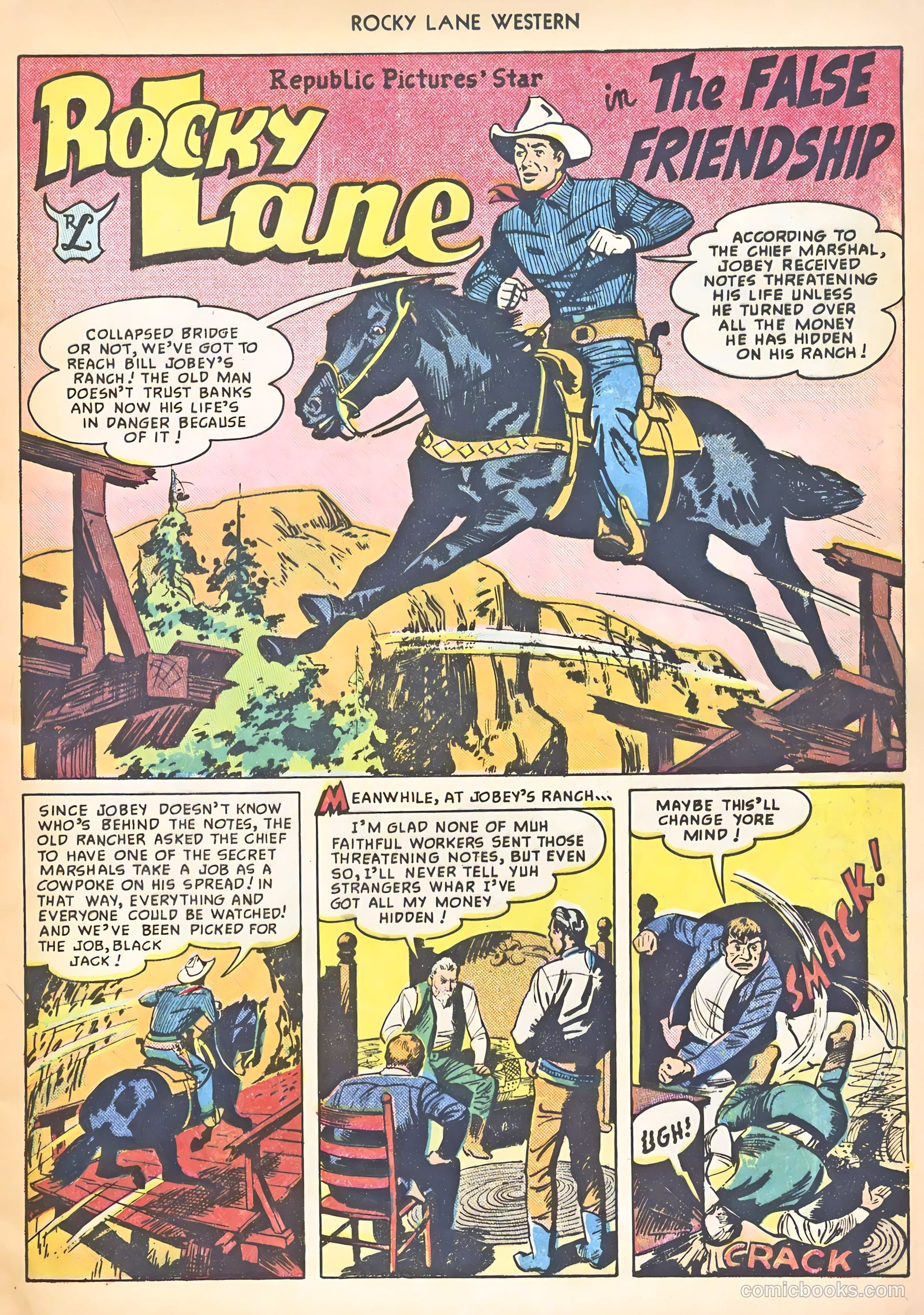 Rocky Lane Western #8 — page 17 of 52