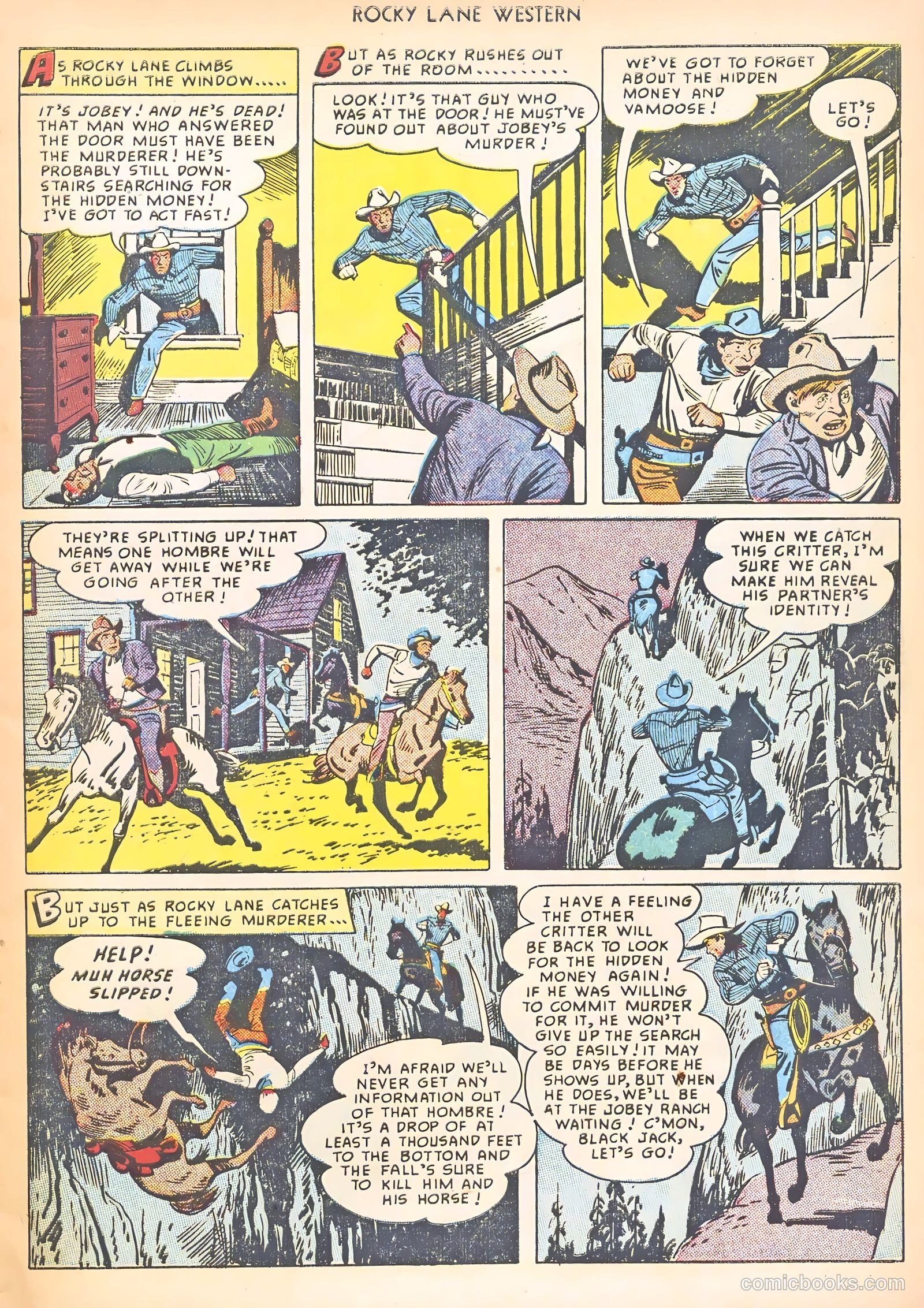 Rocky Lane Western #8 — page 19 of 52