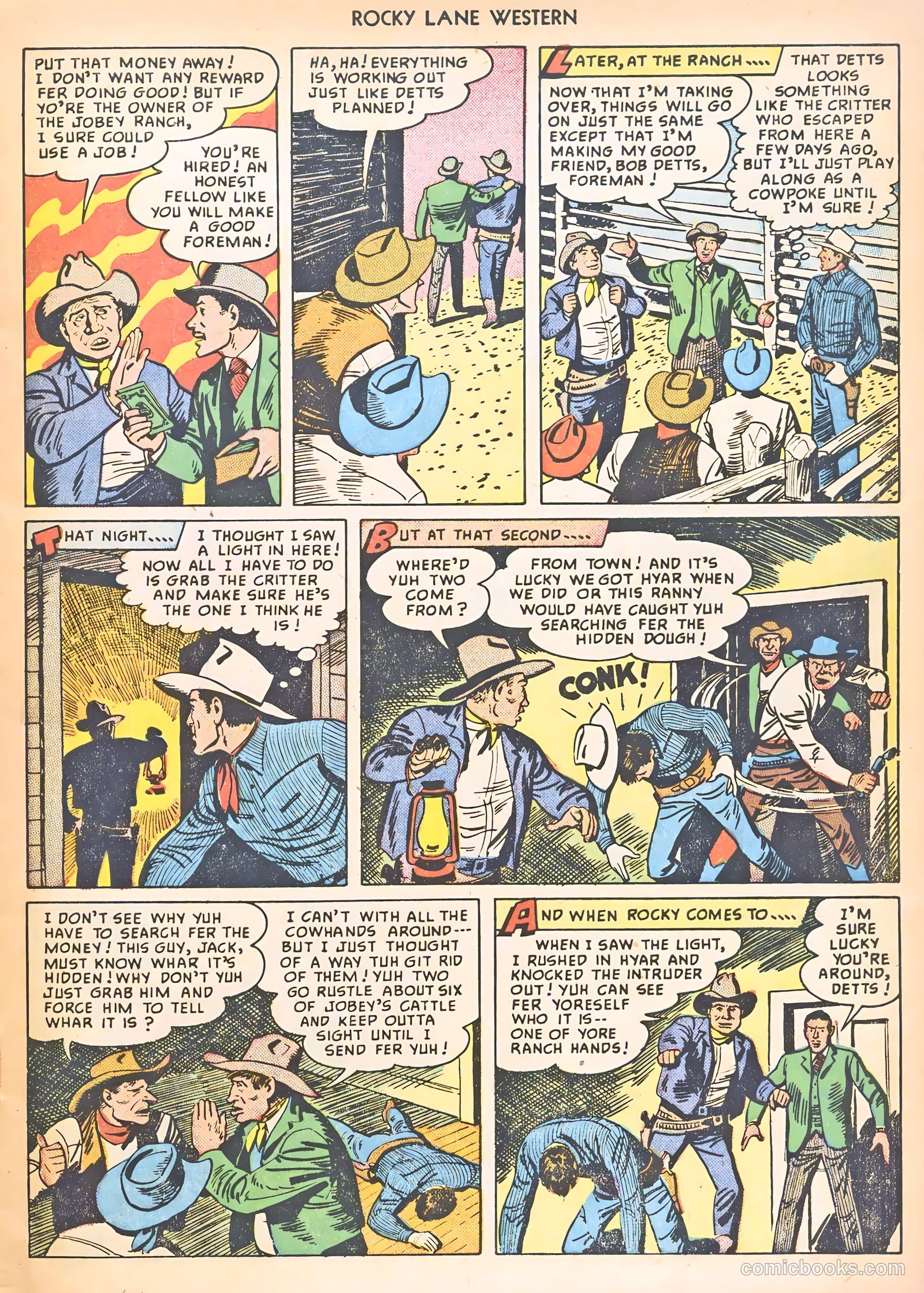 Rocky Lane Western #8 — page 21 of 52