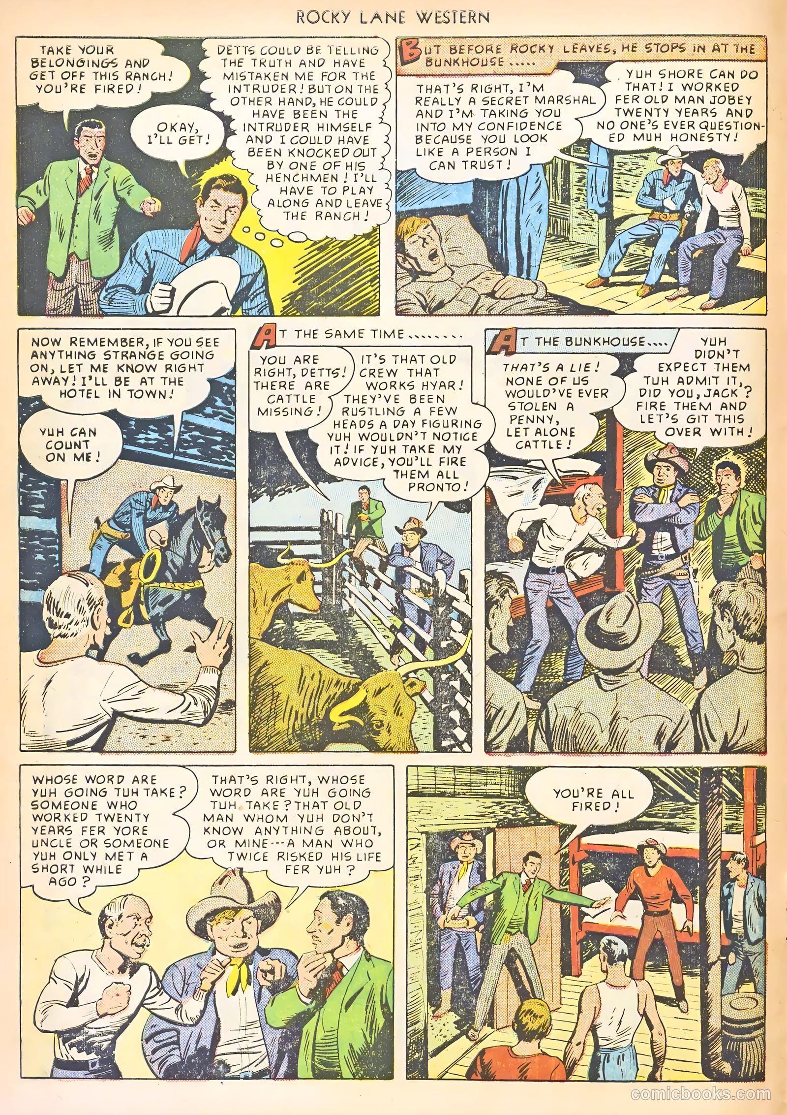 Rocky Lane Western #8 — page 22 of 52