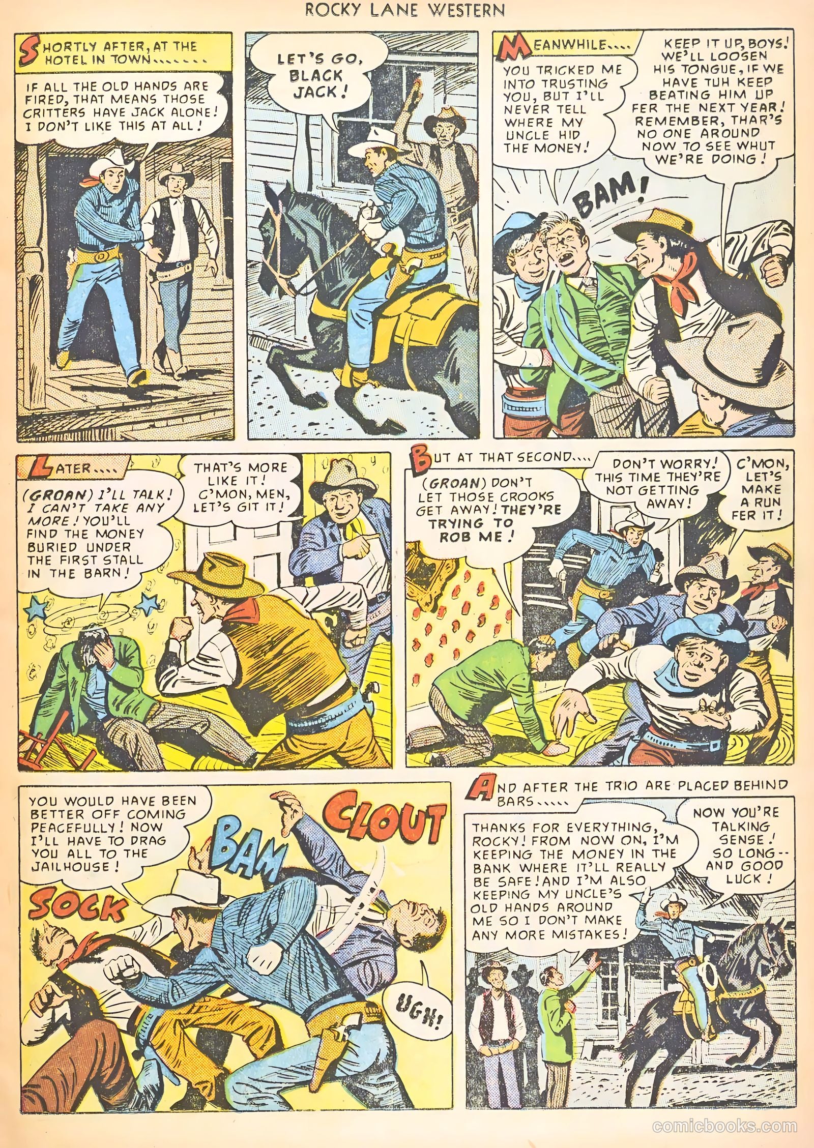 Rocky Lane Western #8 — page 23 of 52