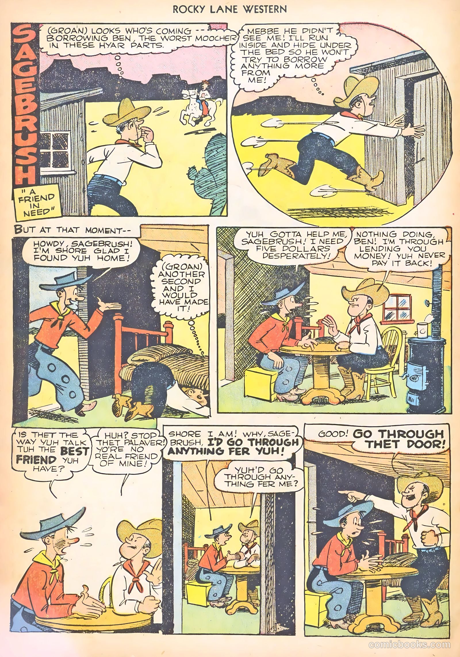 Rocky Lane Western #8 — page 24 of 52