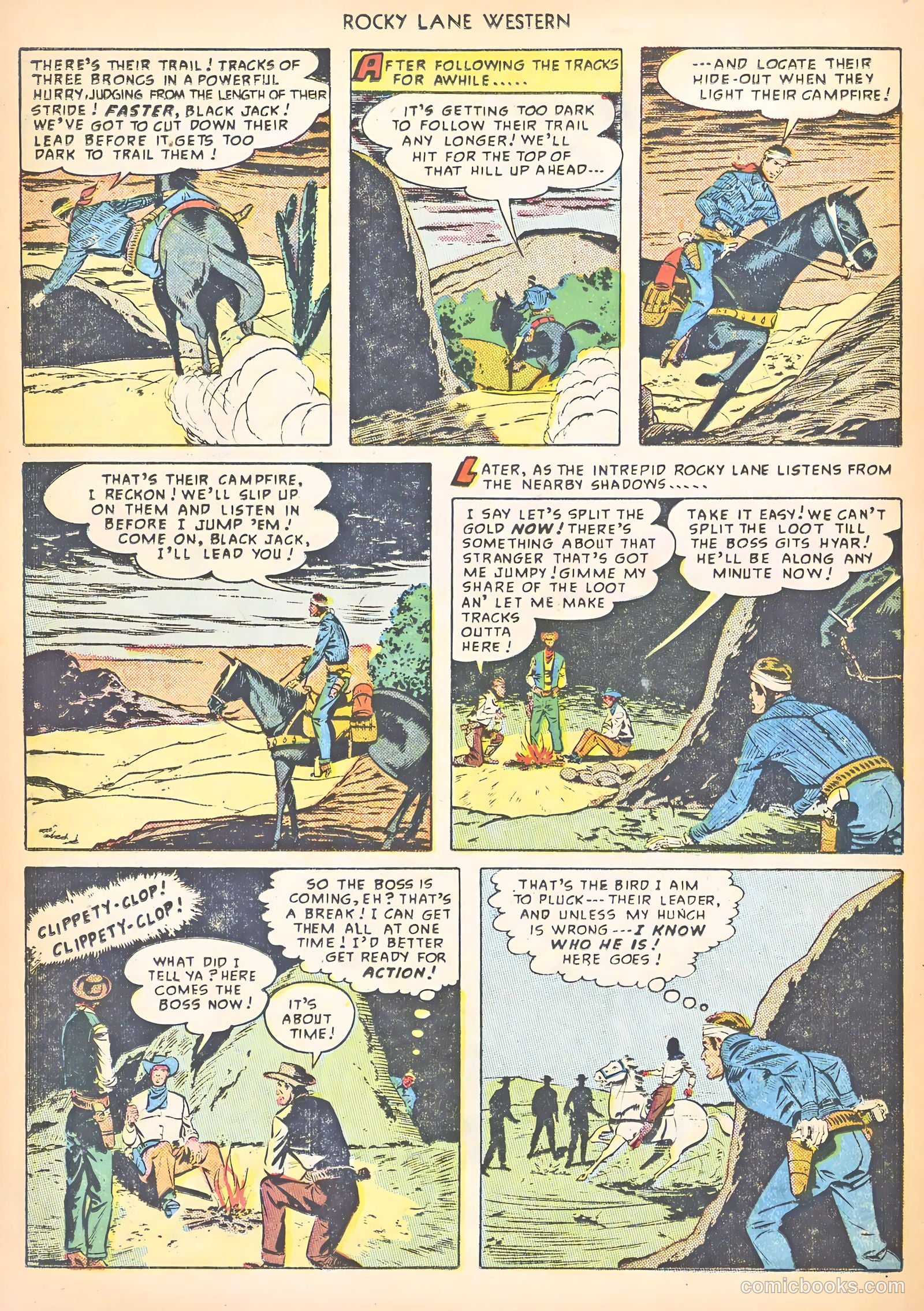 Rocky Lane Western #8 — page 30 of 52