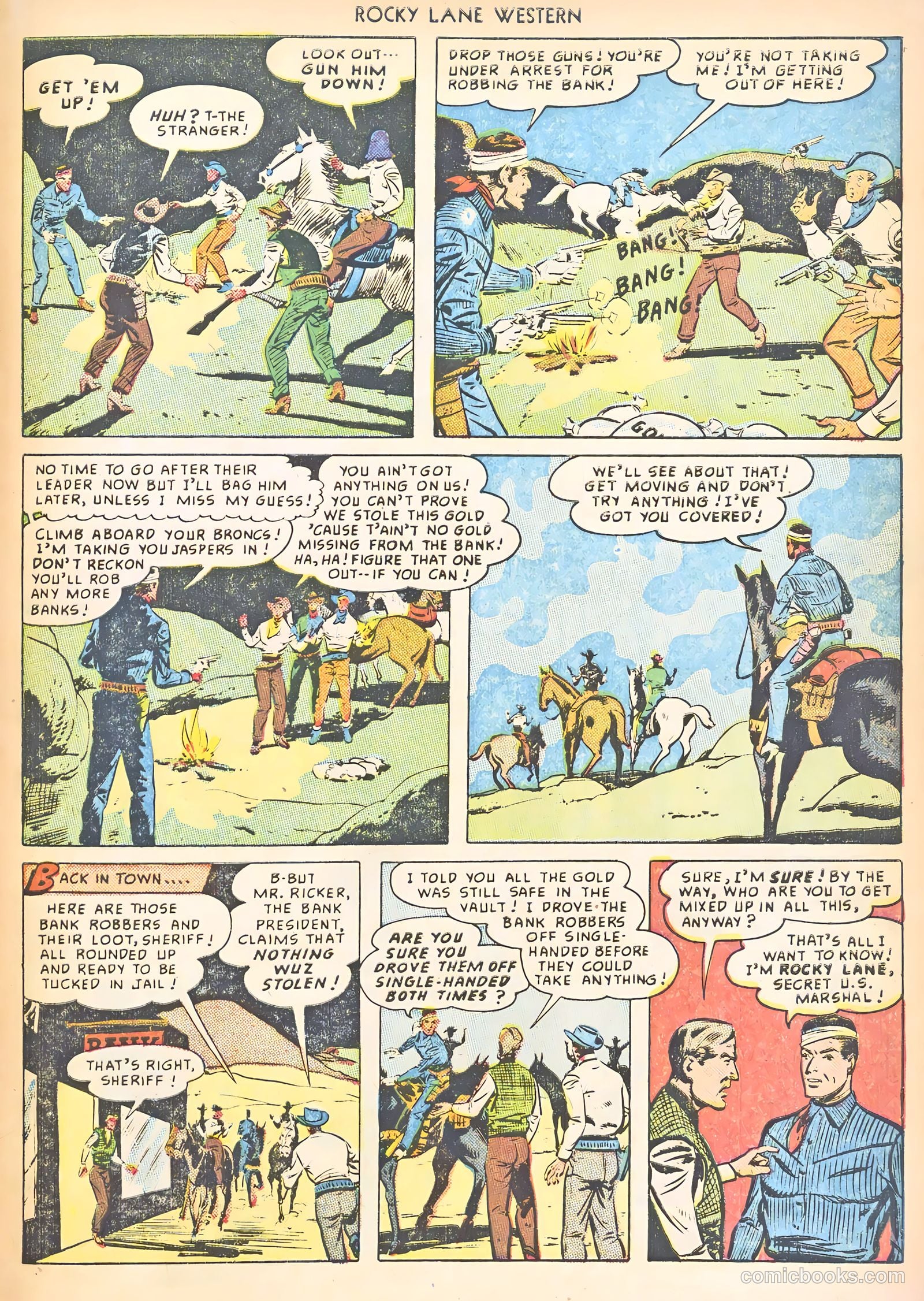 Rocky Lane Western #8 — page 31 of 52