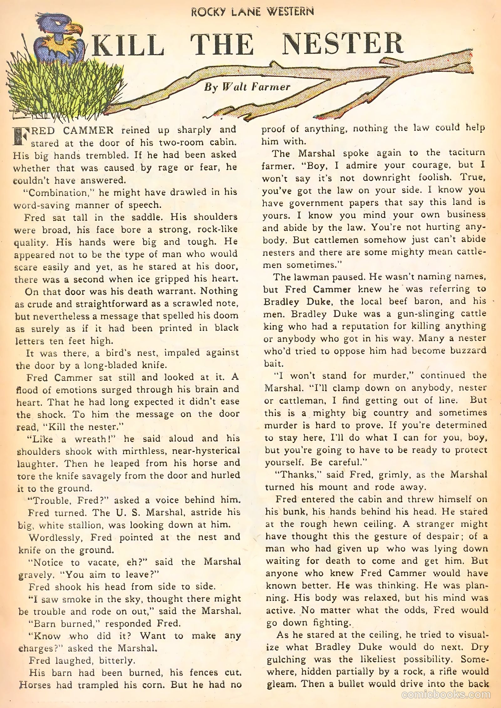 Rocky Lane Western #8 — page 34 of 52