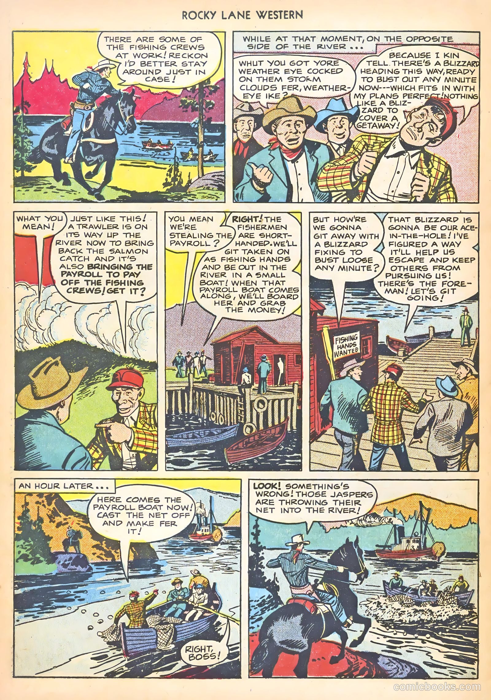 Rocky Lane Western #8 — page 42 of 52