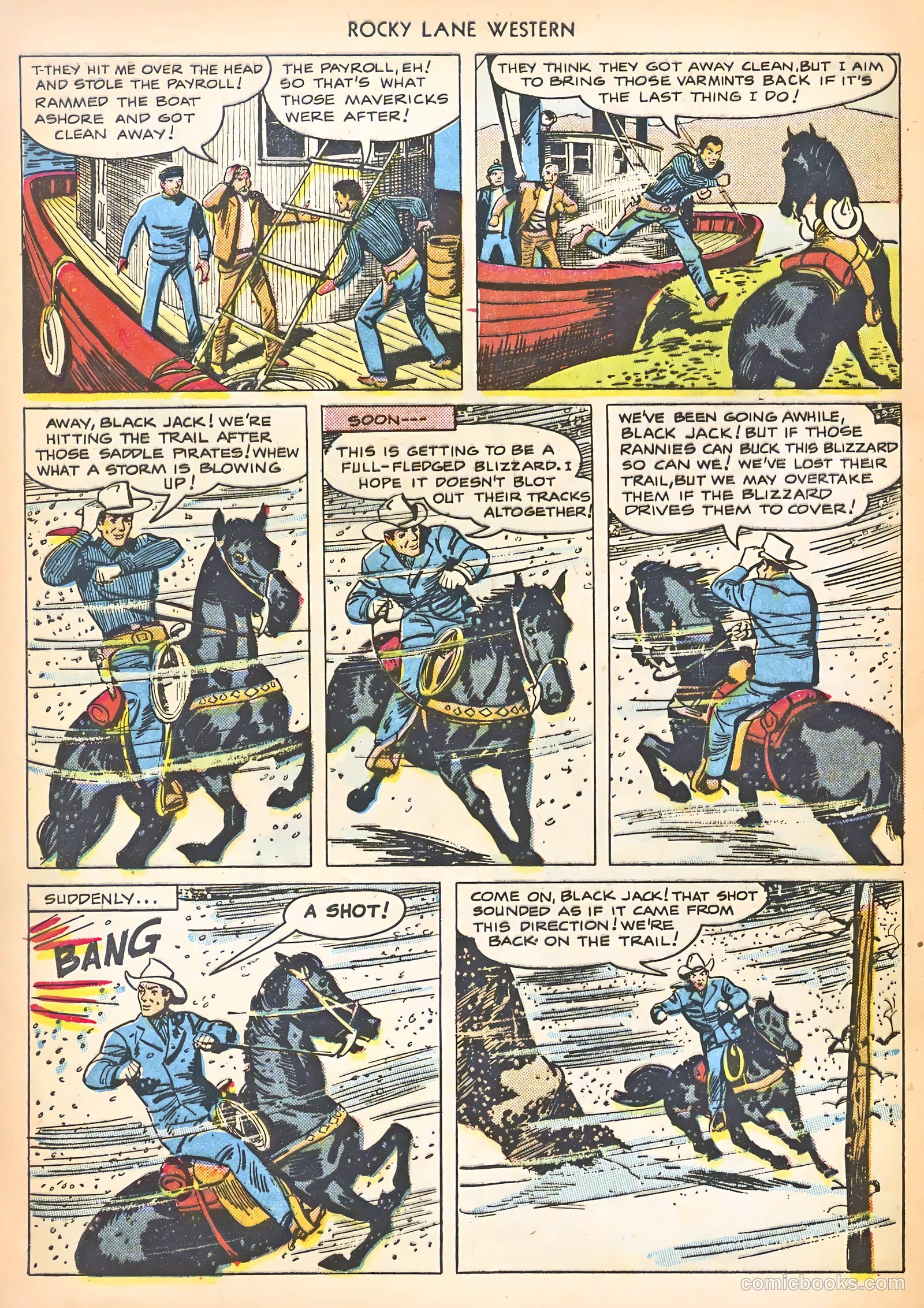 Rocky Lane Western #8 — page 44 of 52