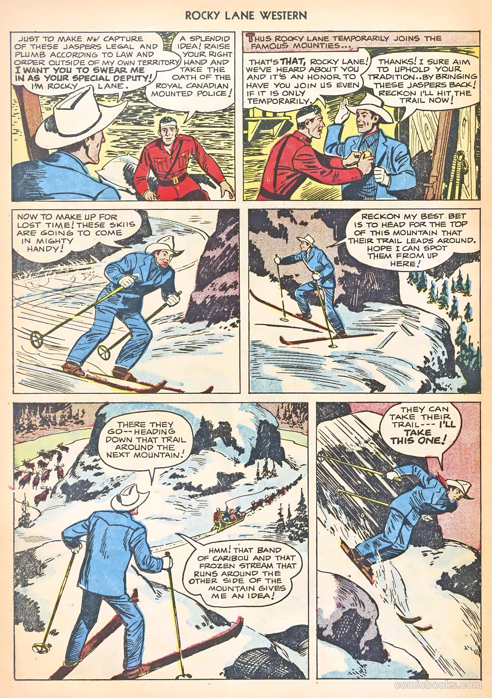 Rocky Lane Western #8 — page 46 of 52