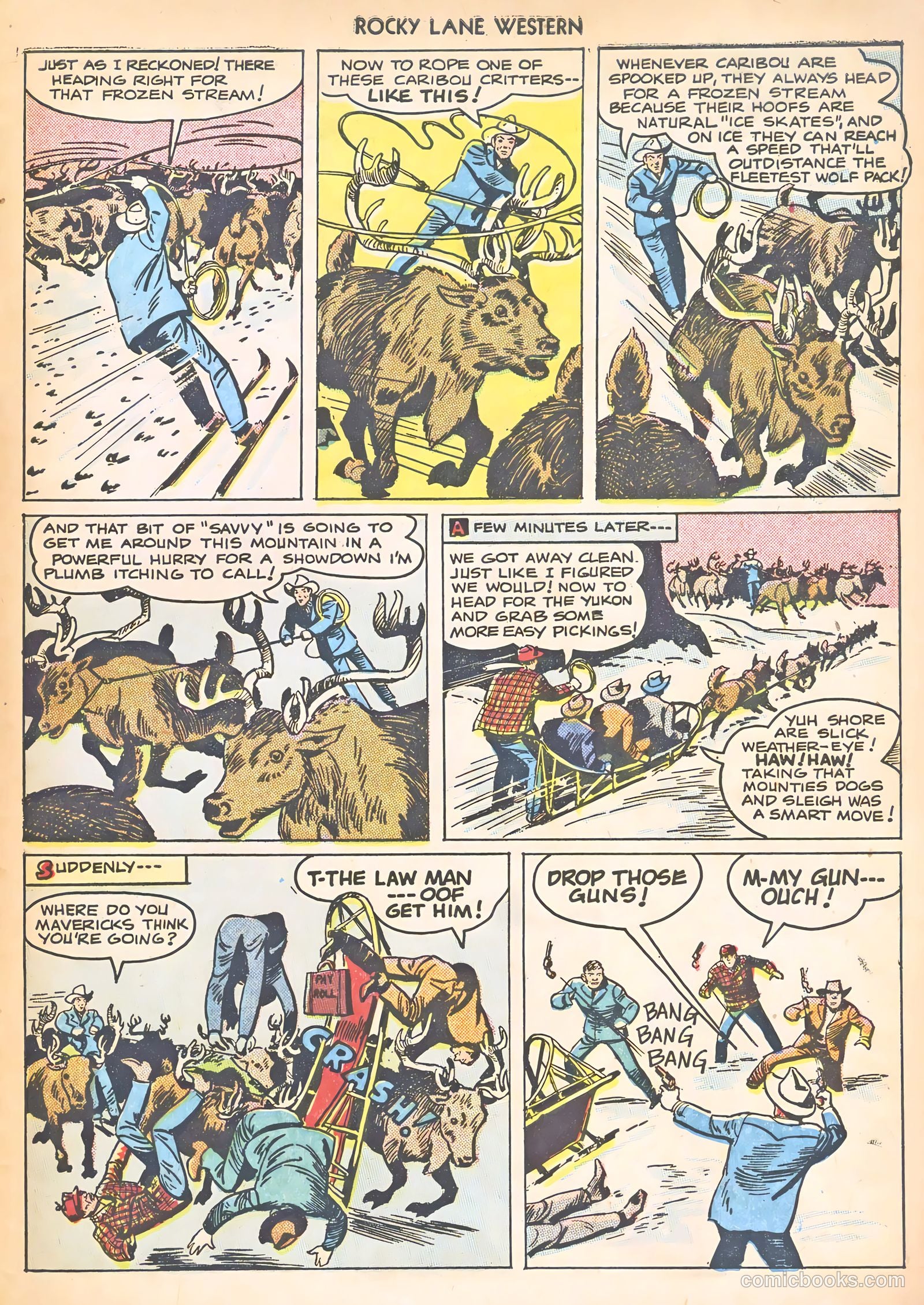 Rocky Lane Western #8 — page 47 of 52