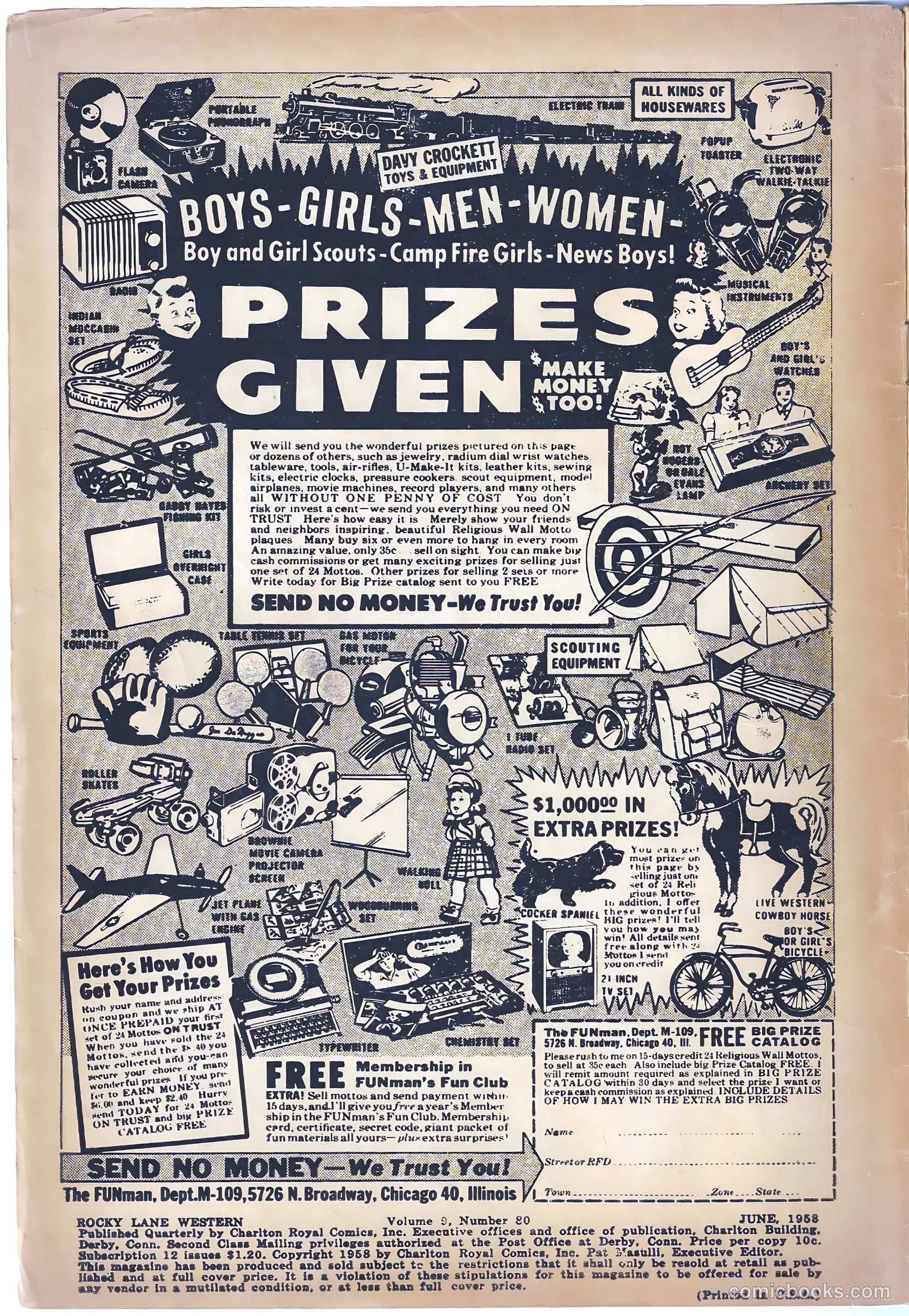 Rocky Lane Western #80 — page 2 of 36