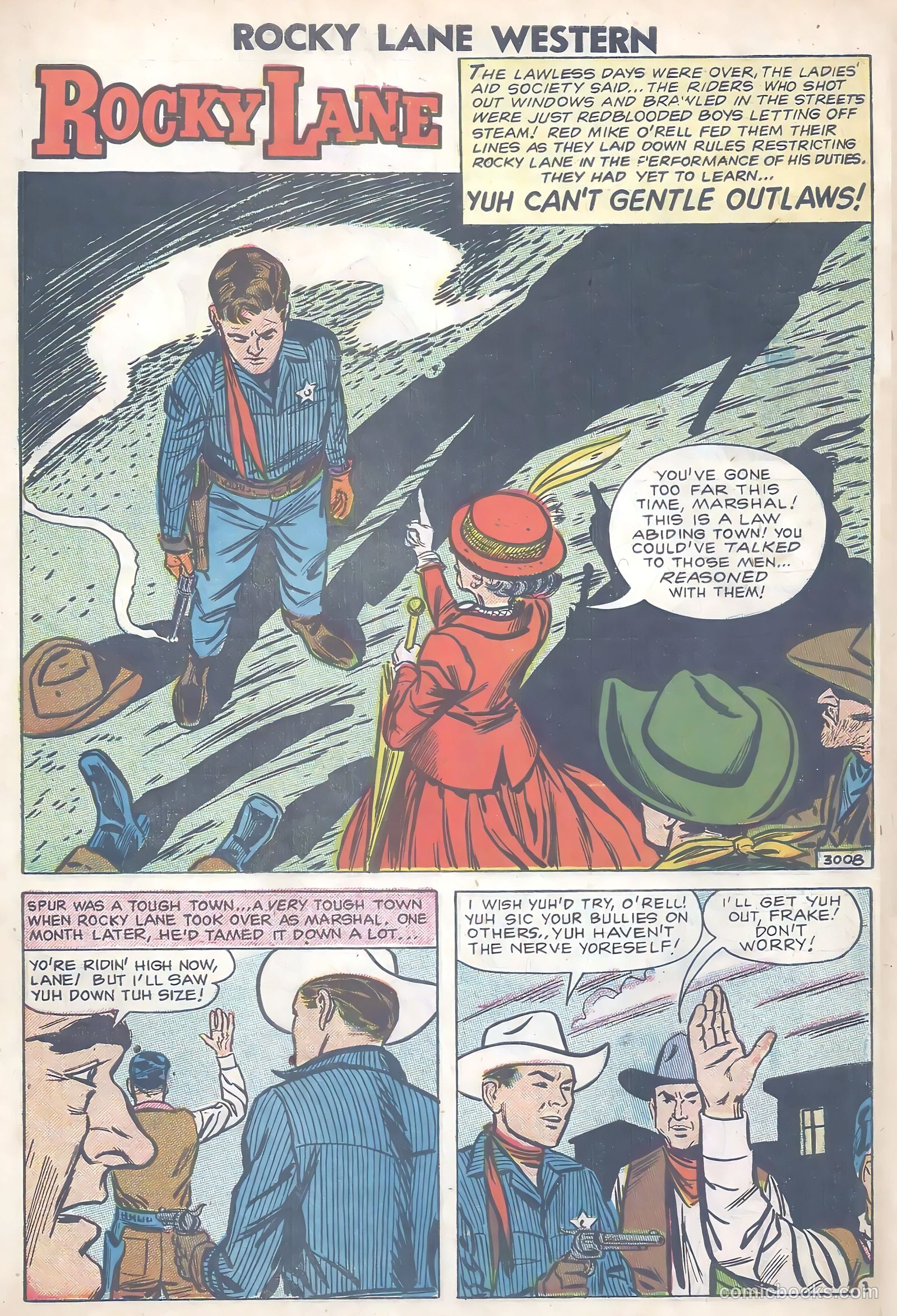 Rocky Lane Western #80 — page 3 of 36