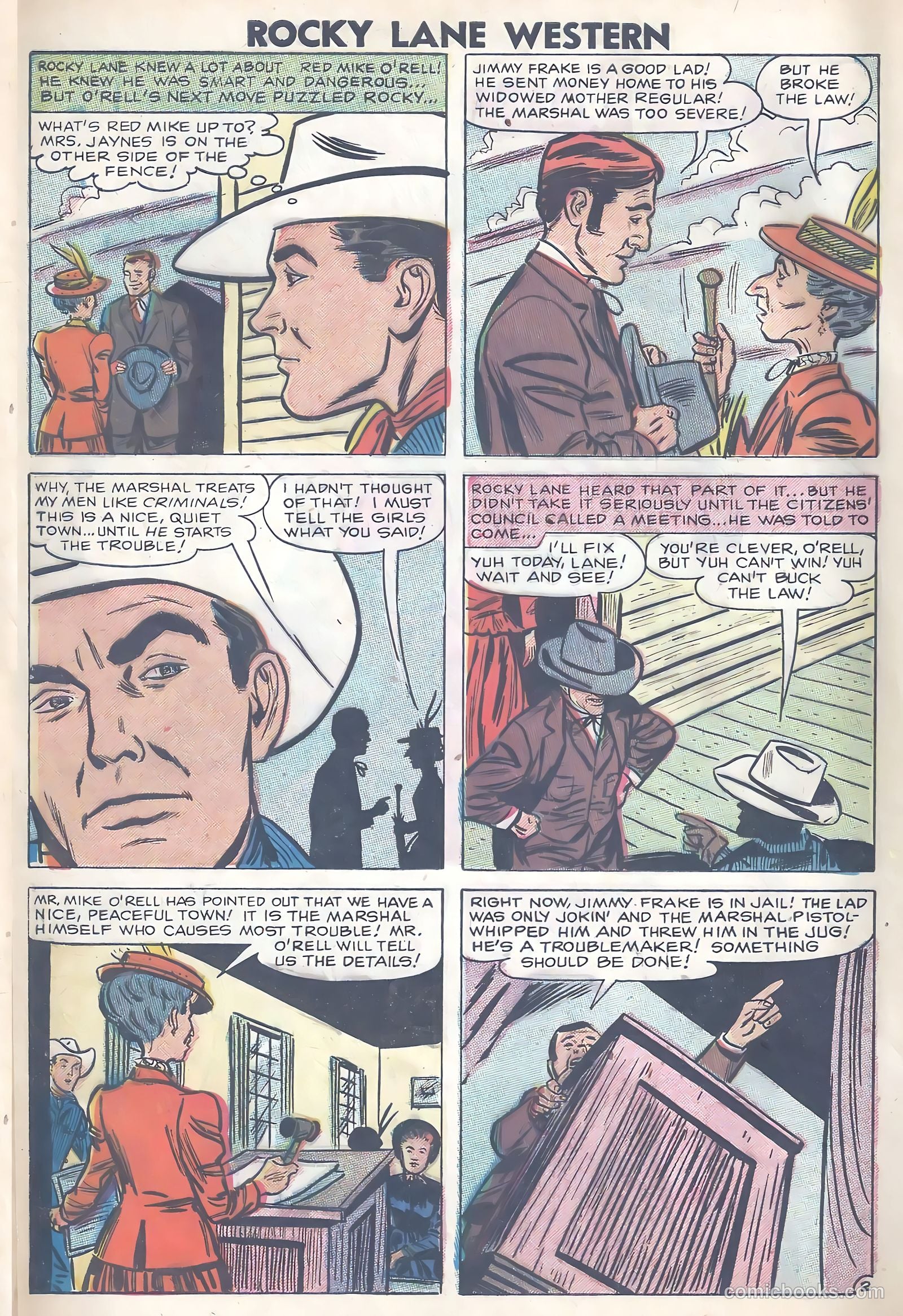 Rocky Lane Western #80 — page 4 of 36