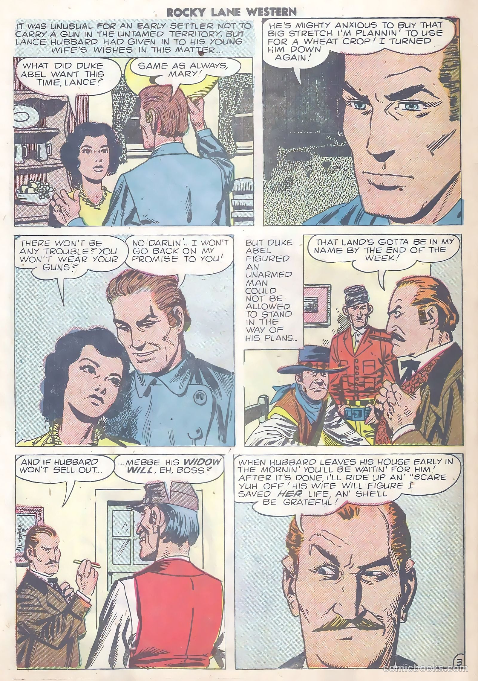 Rocky Lane Western #80 — page 30 of 36
