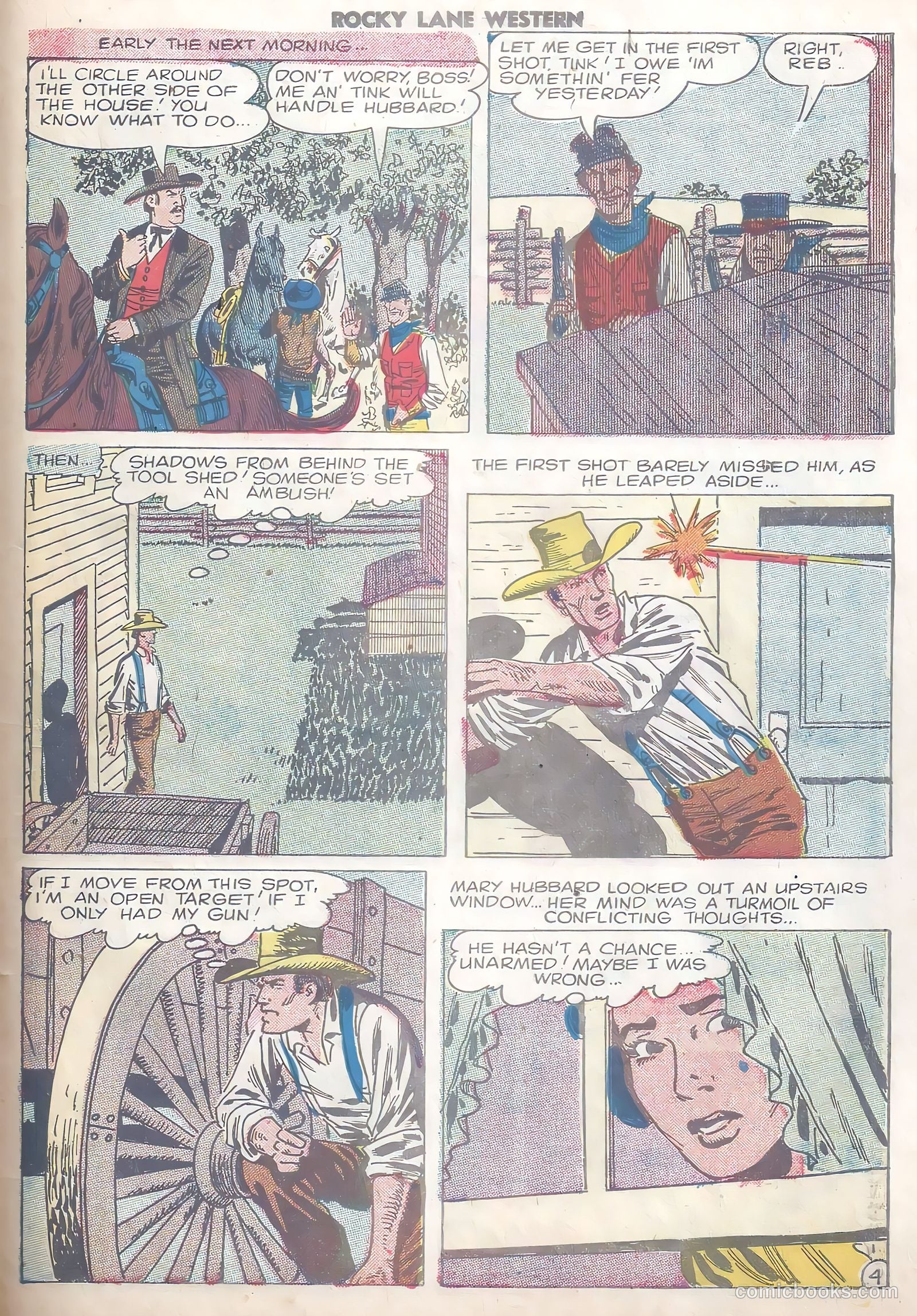 Rocky Lane Western #80 — page 31 of 36