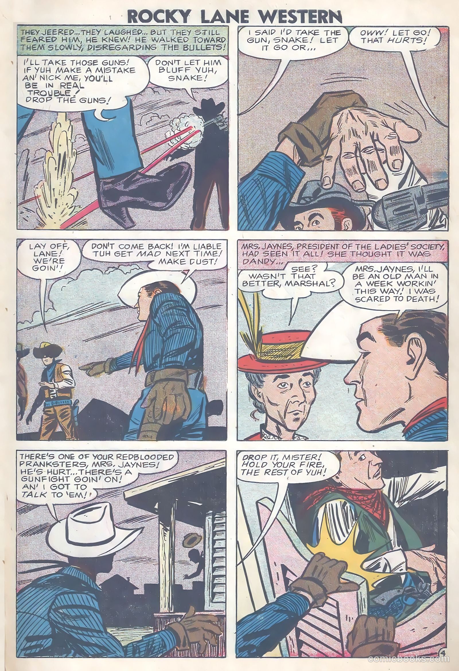 Rocky Lane Western #80 — page 6 of 36