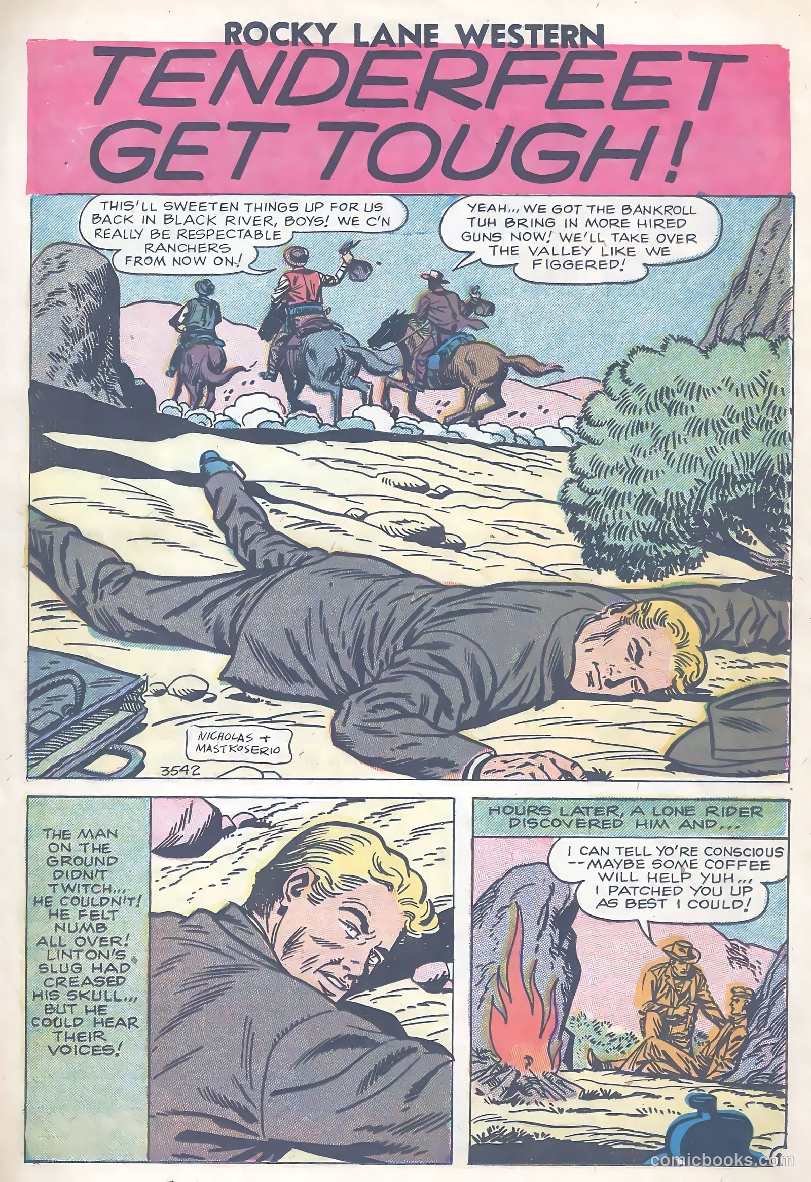 Rocky Lane Western #80 — page 12 of 36