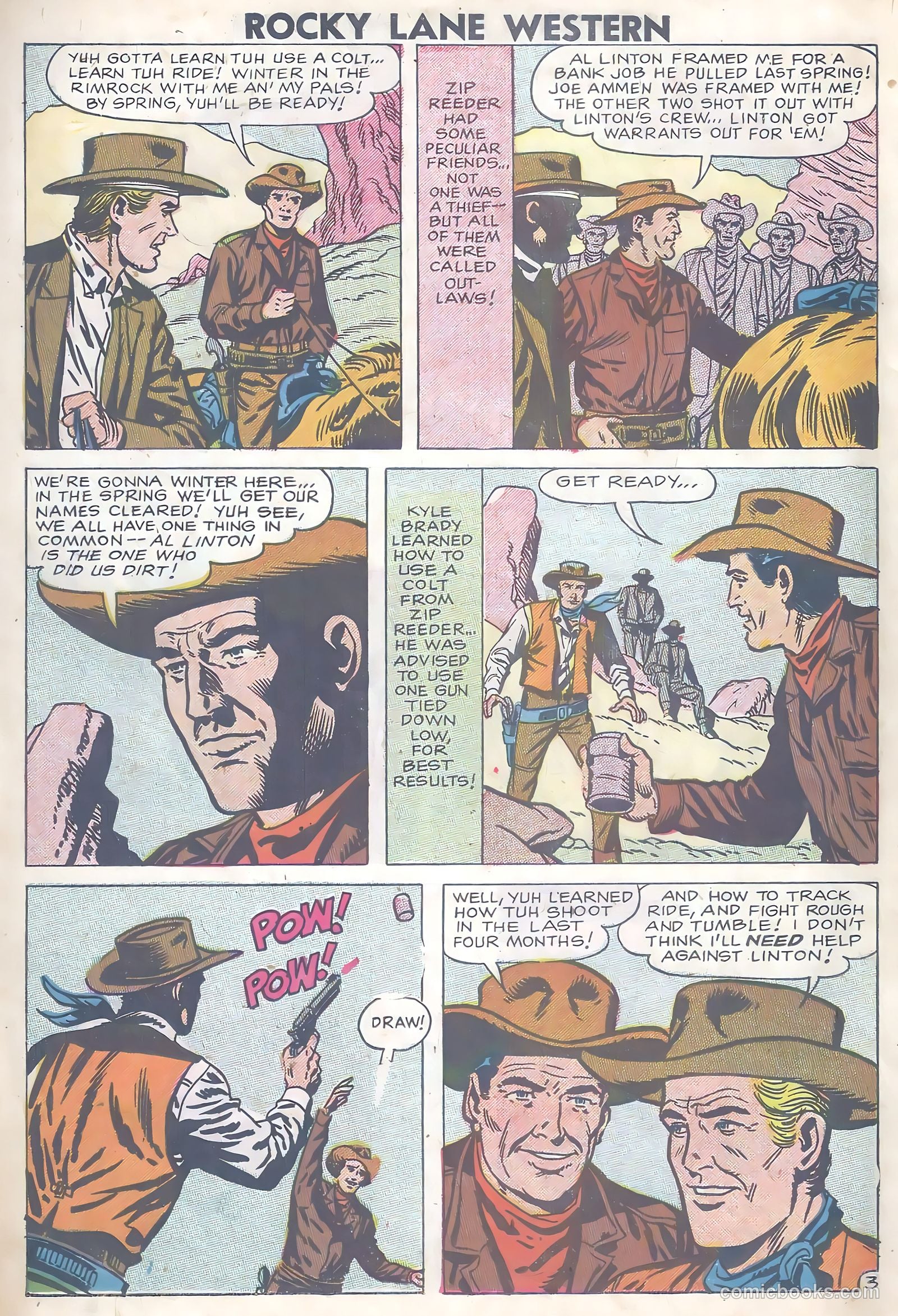 Rocky Lane Western #80 — page 14 of 36
