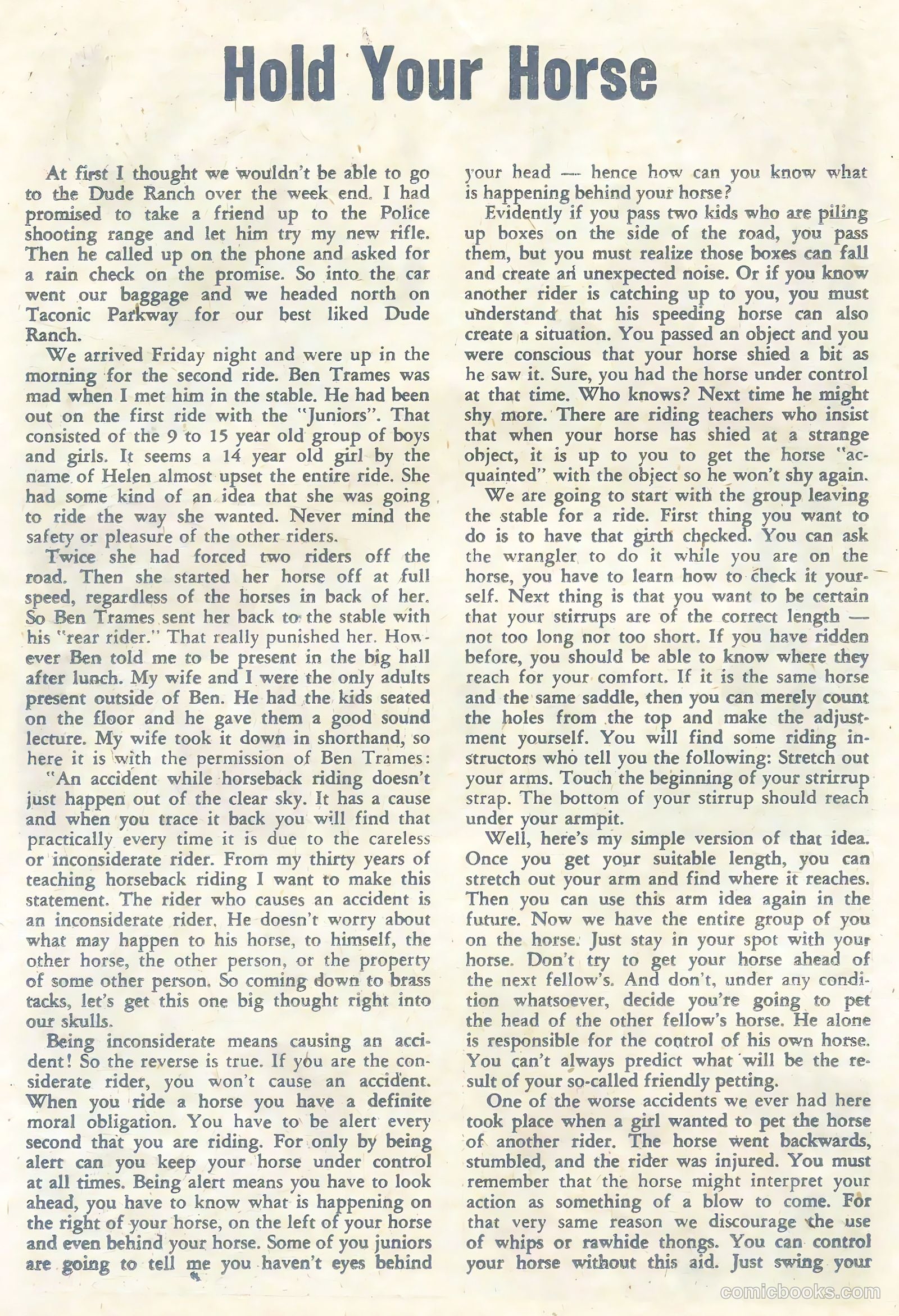 Rocky Lane Western #81 — page 18 of 36