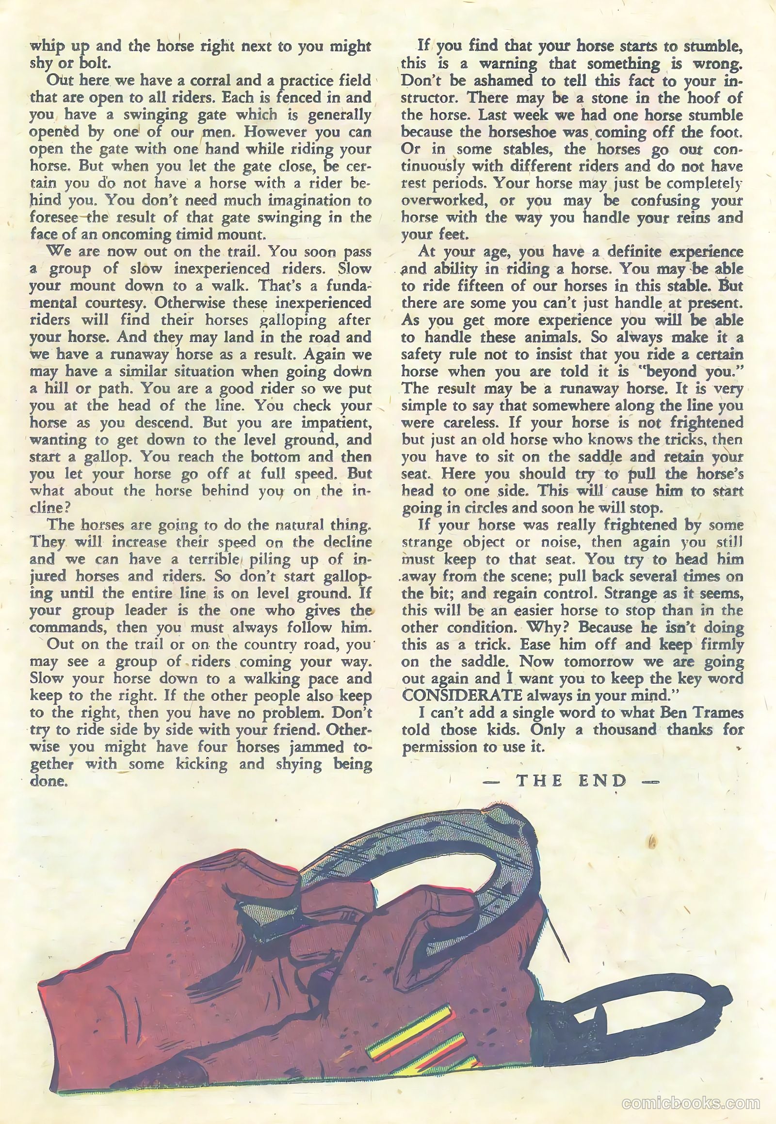 Rocky Lane Western #81 — page 19 of 36