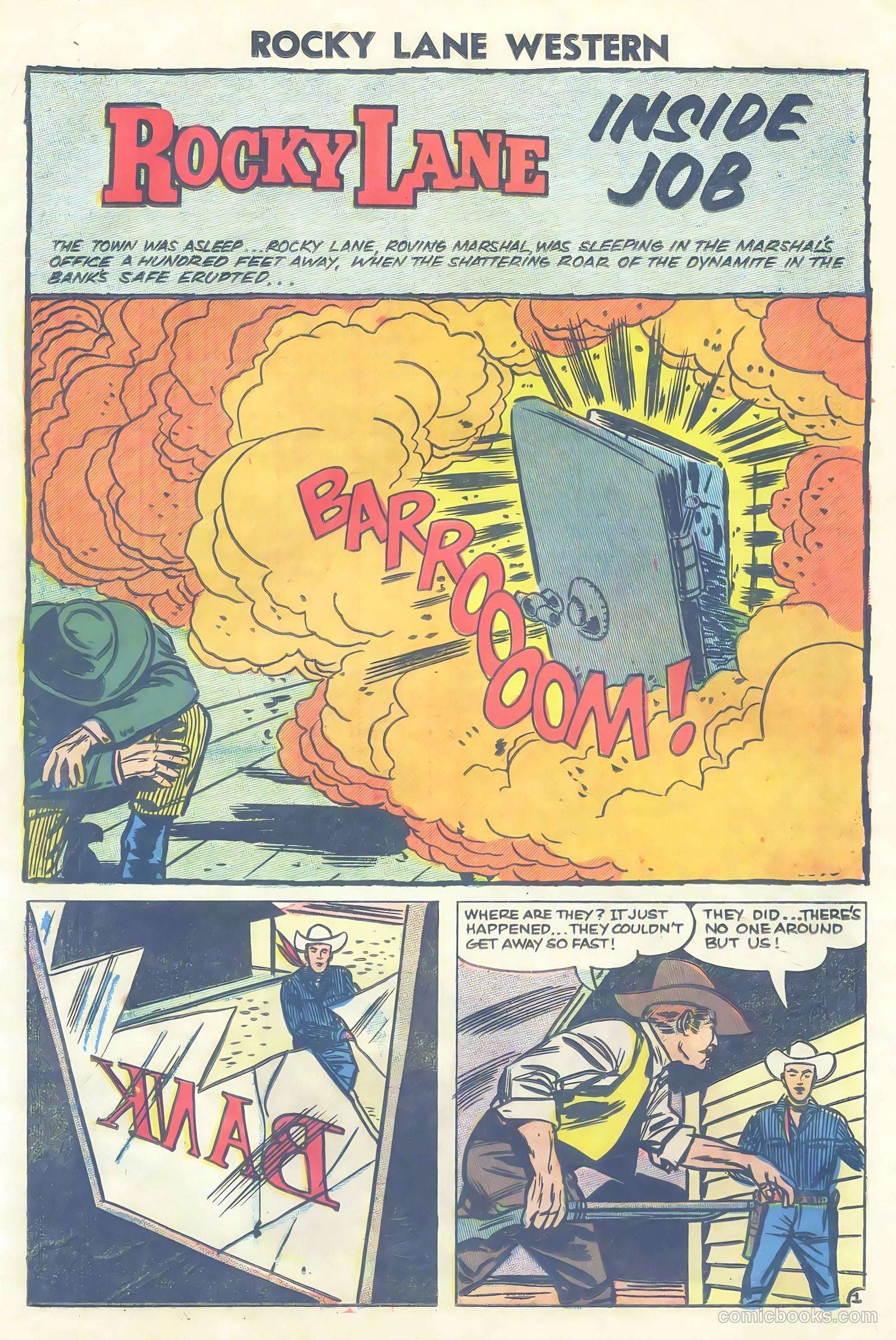 Rocky Lane Western #81 — page 20 of 36