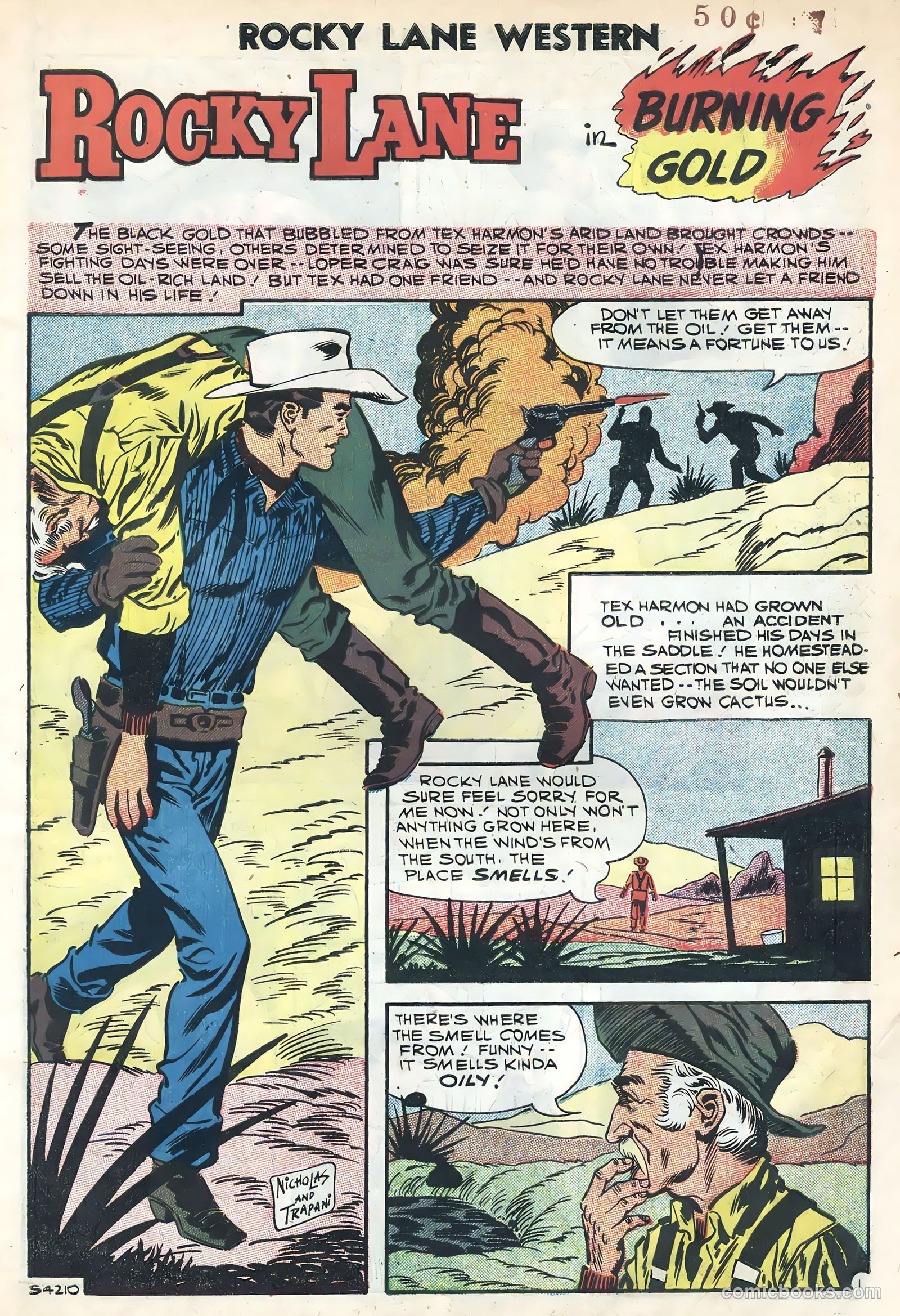 Rocky Lane Western #82 — page 3 of 36