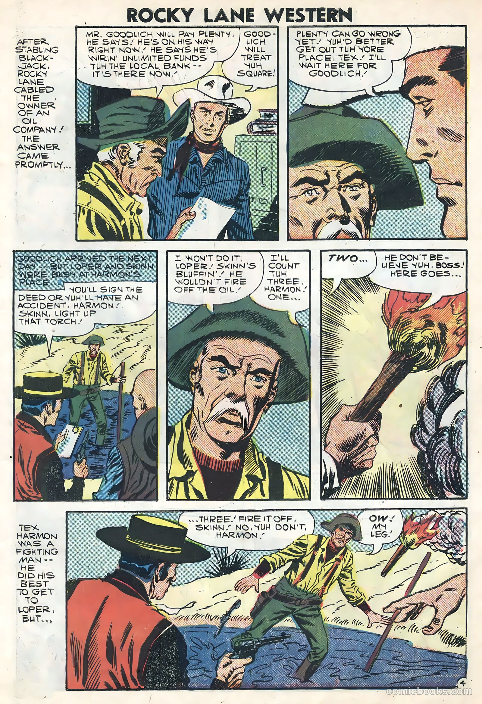 Rocky Lane Western #82 — page 7 of 36