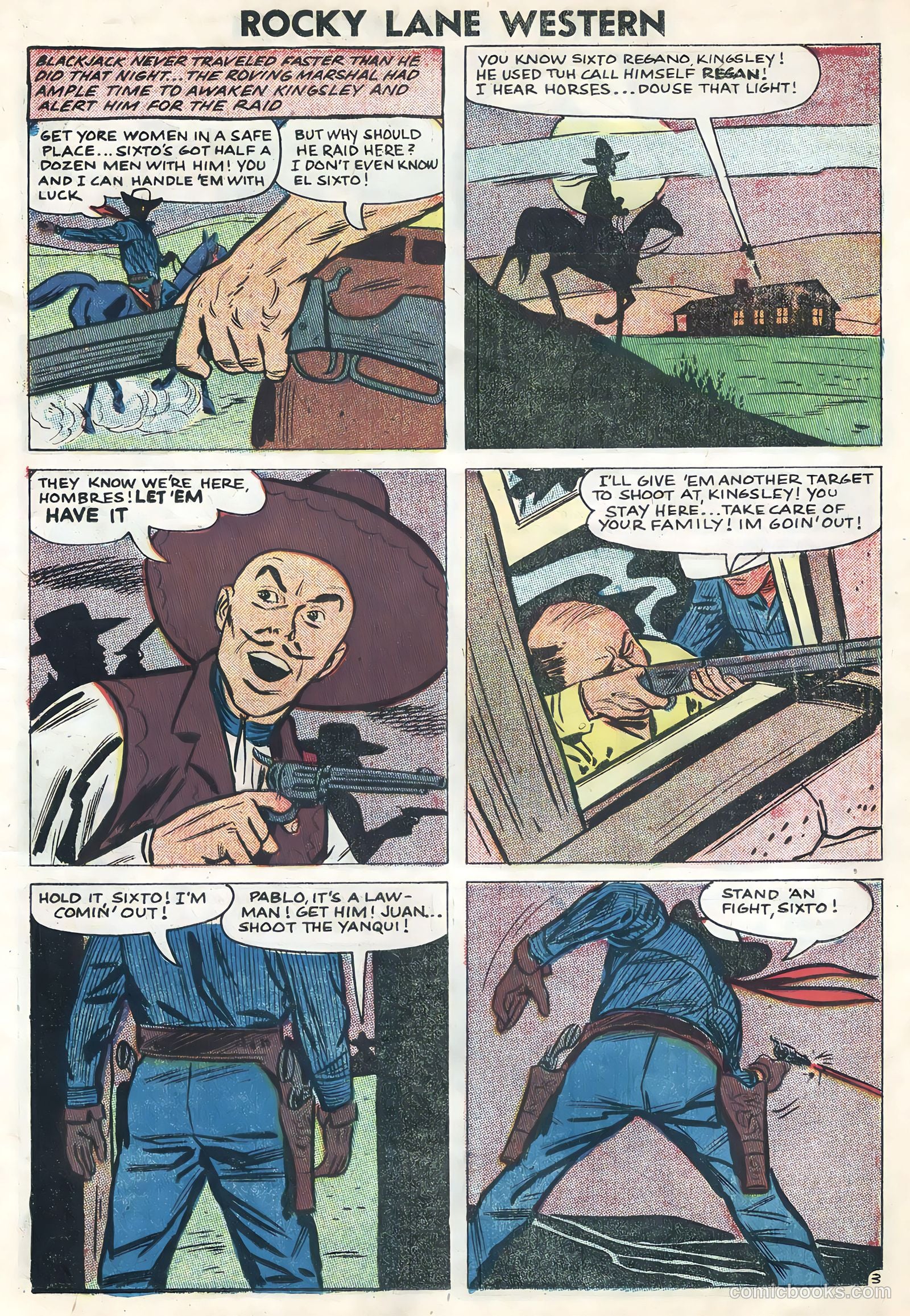 Rocky Lane Western #82 — page 11 of 36
