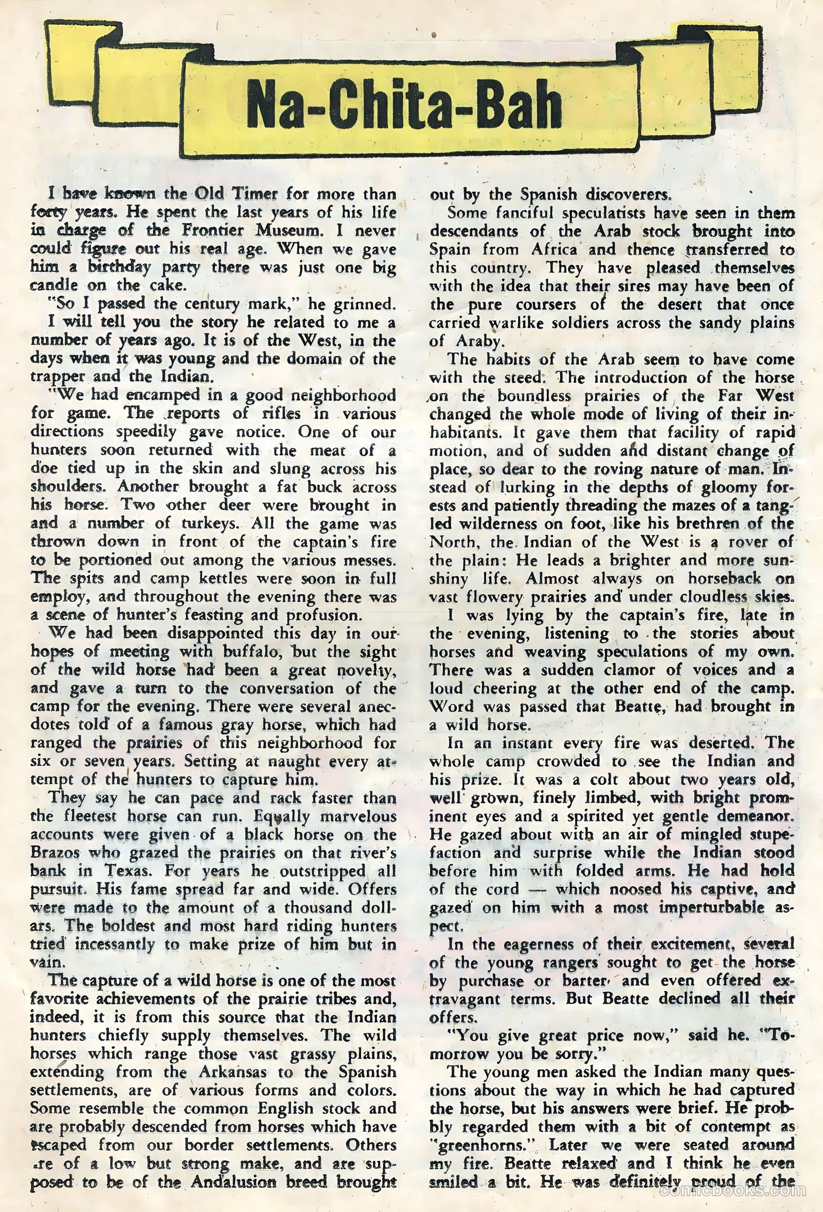 Rocky Lane Western #82 — page 16 of 36