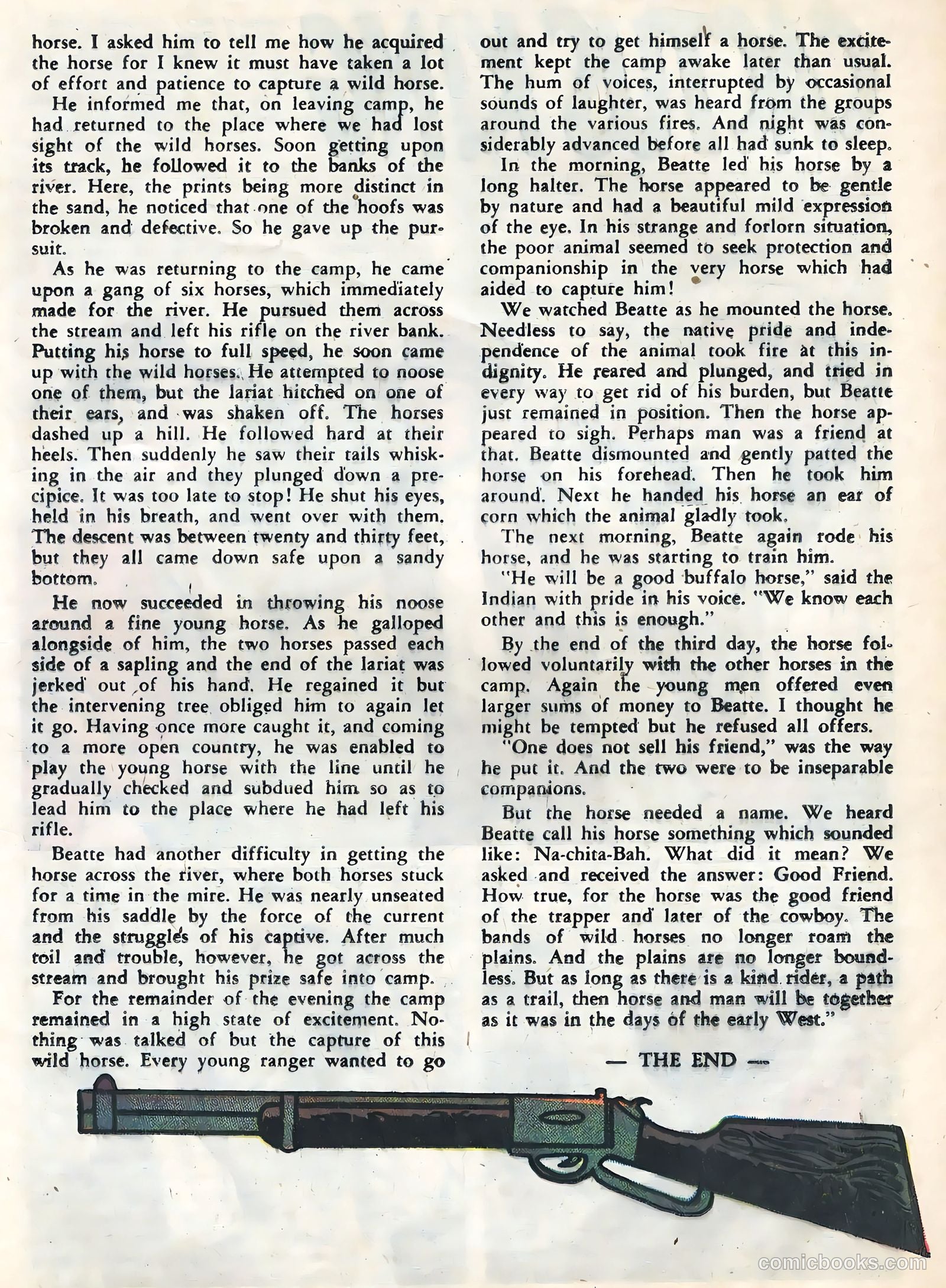 Rocky Lane Western #82 — page 17 of 36