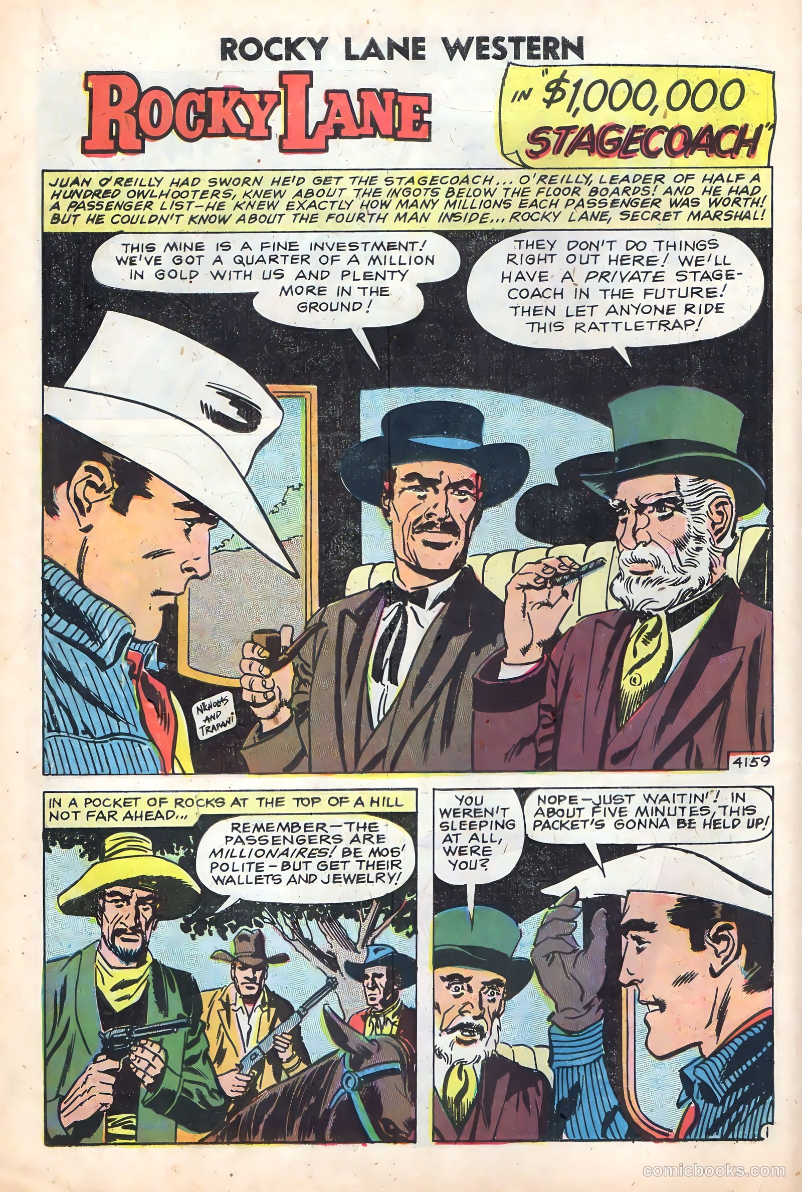 Rocky Lane Western #83 — page 10 of 36