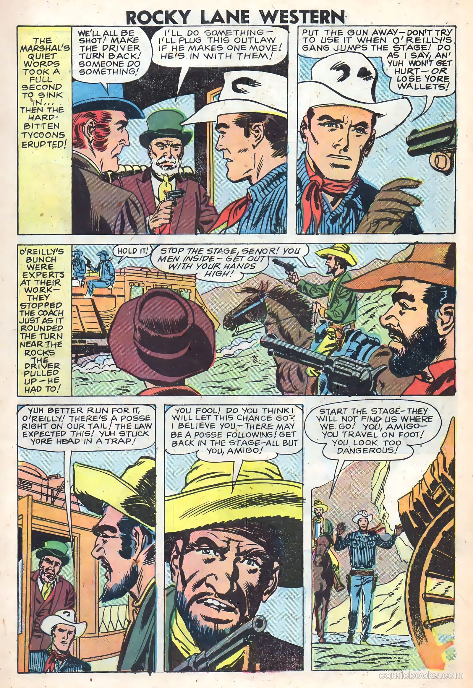 Rocky Lane Western #83 — page 11 of 36