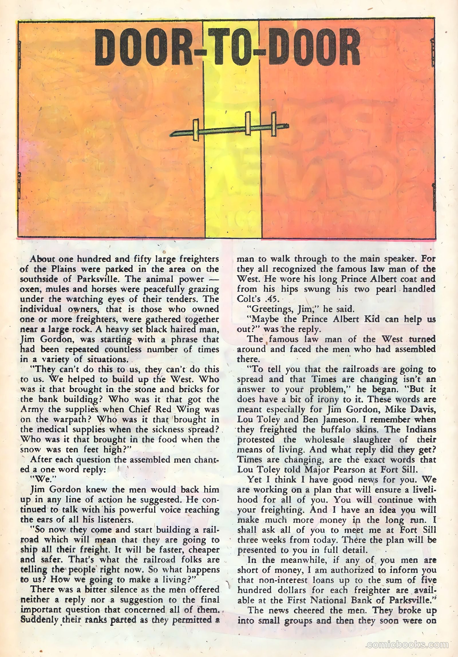 Rocky Lane Western #83 — page 16 of 36