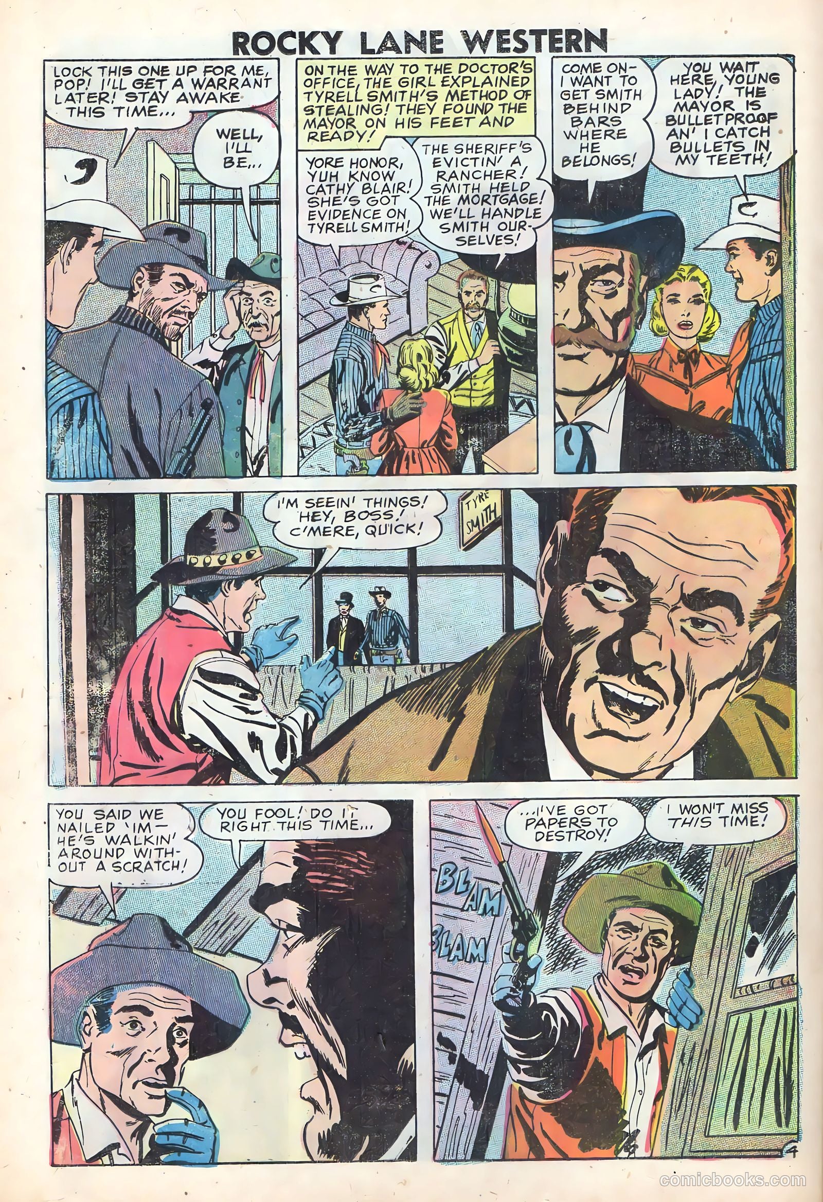 Rocky Lane Western #83 — page 24 of 36