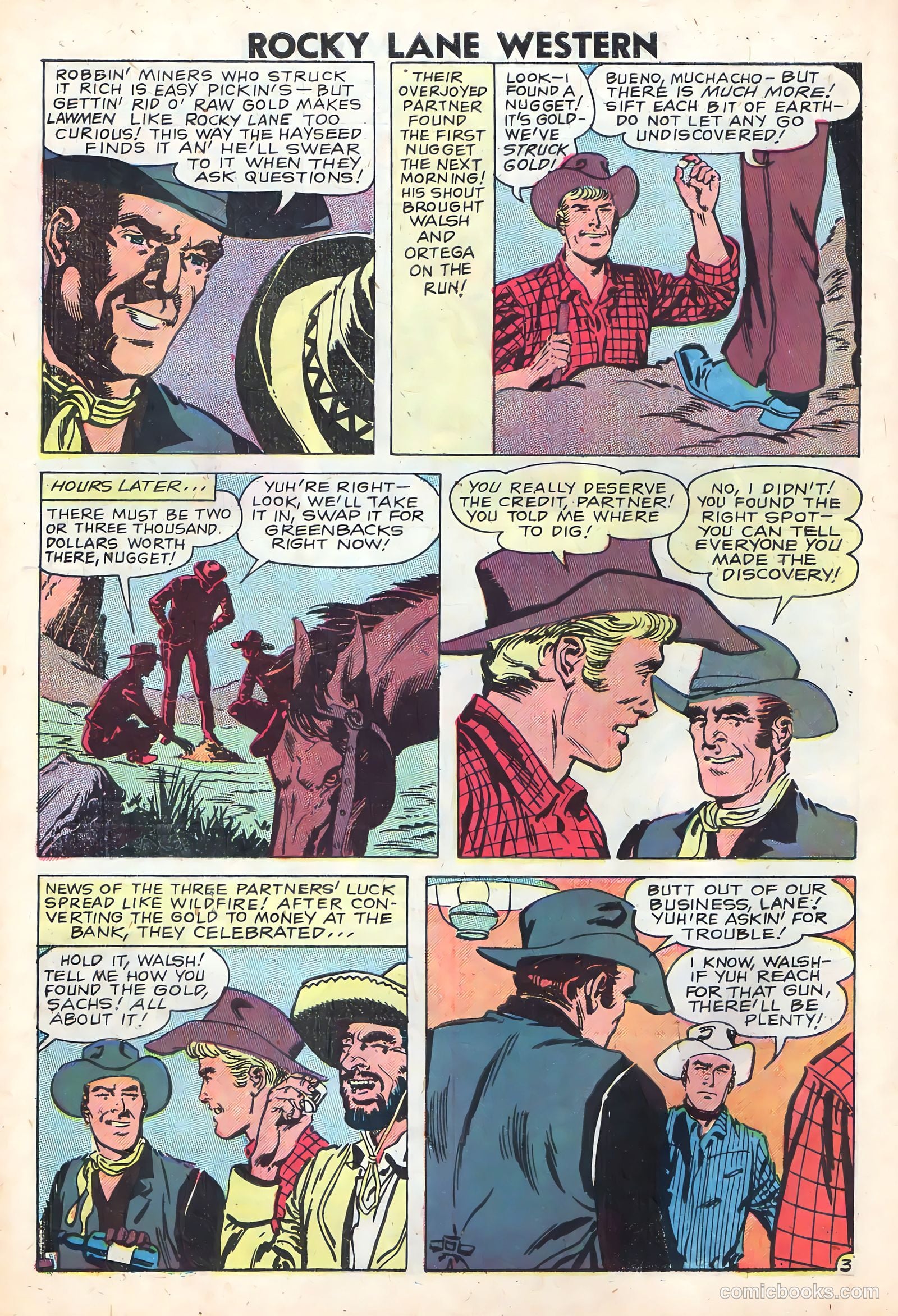 Rocky Lane Western #83 — page 30 of 36