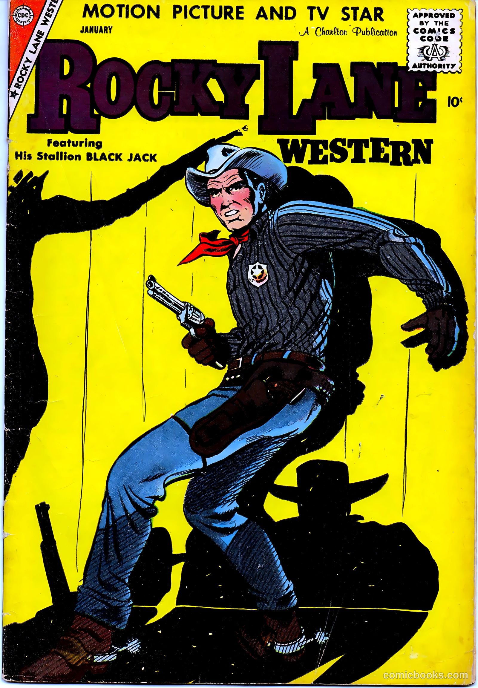 Rocky Lane Western #83 — page 1 of 36