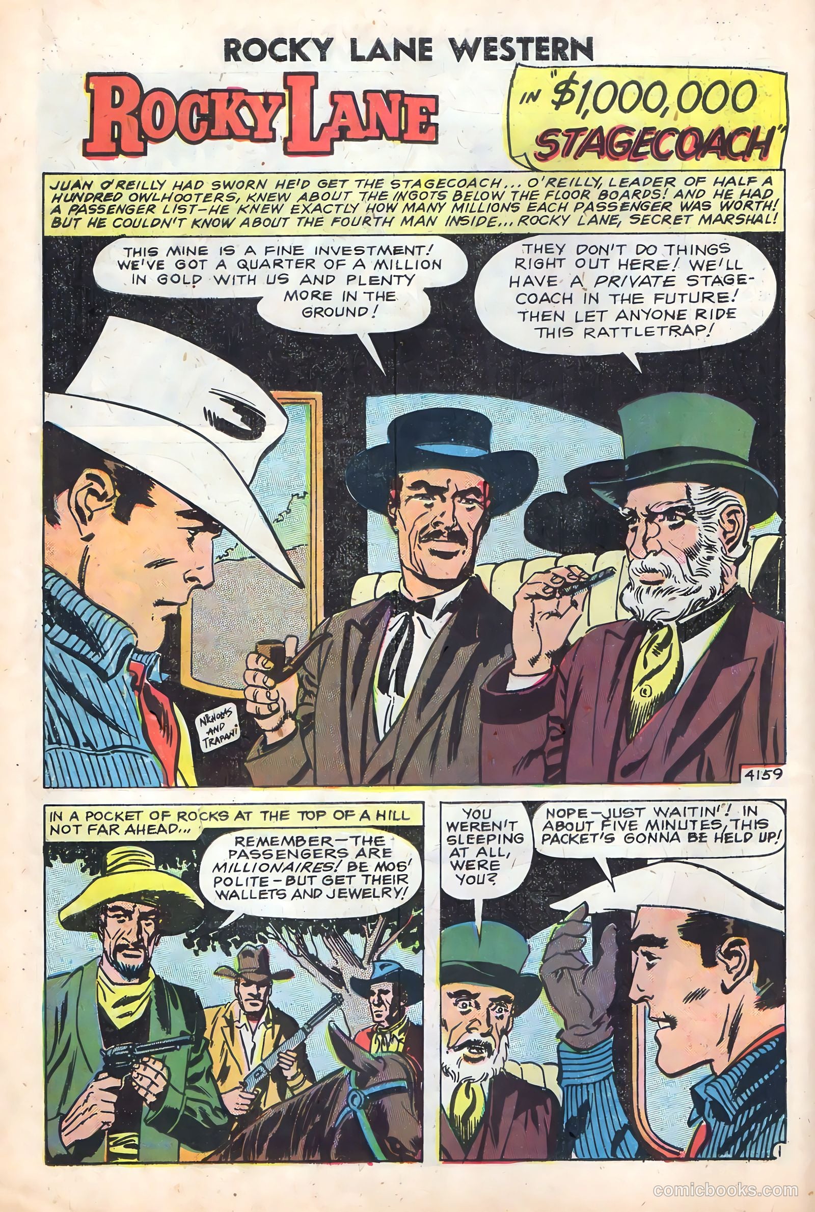 Rocky Lane Western #83 — page 10 of 36
