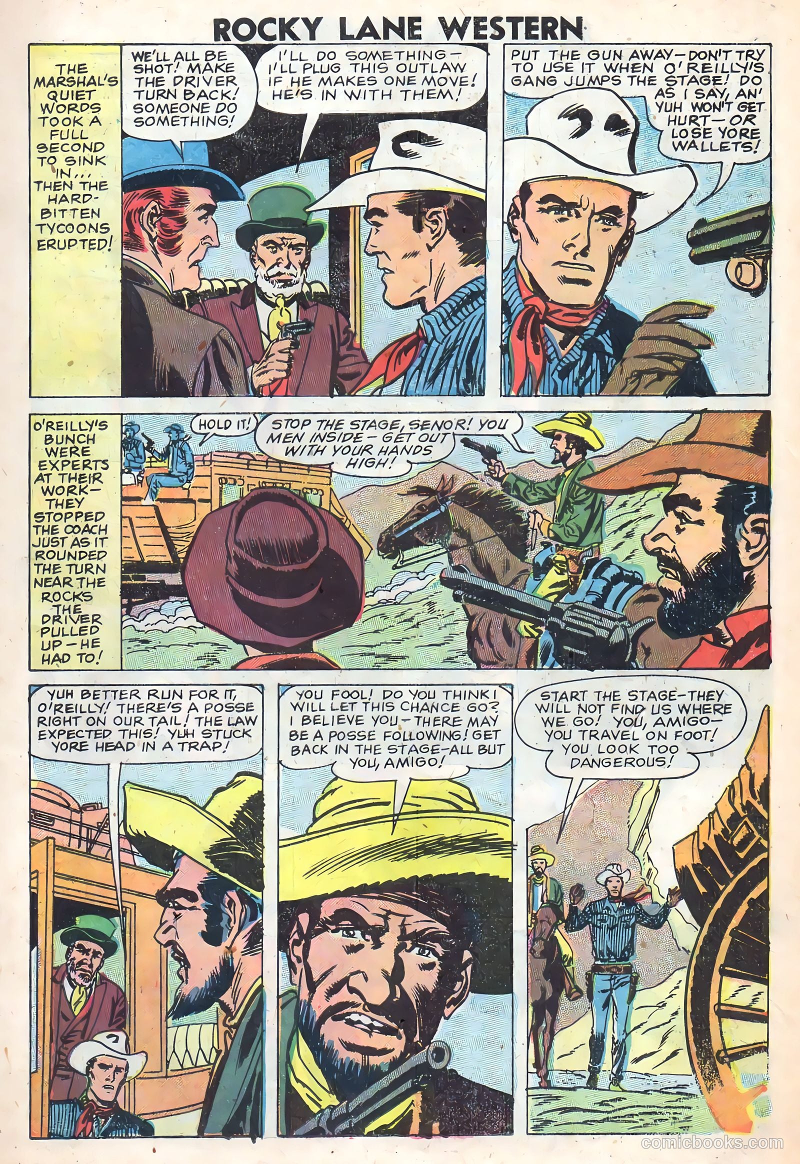Rocky Lane Western #83 — page 11 of 36